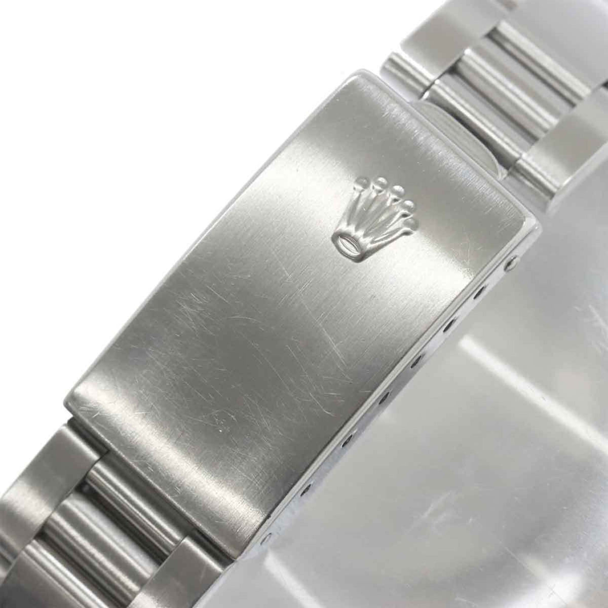 Rolex Oyster Perpetual Datum 15200 Schwarz Zifferblatt 34 mm Uhr