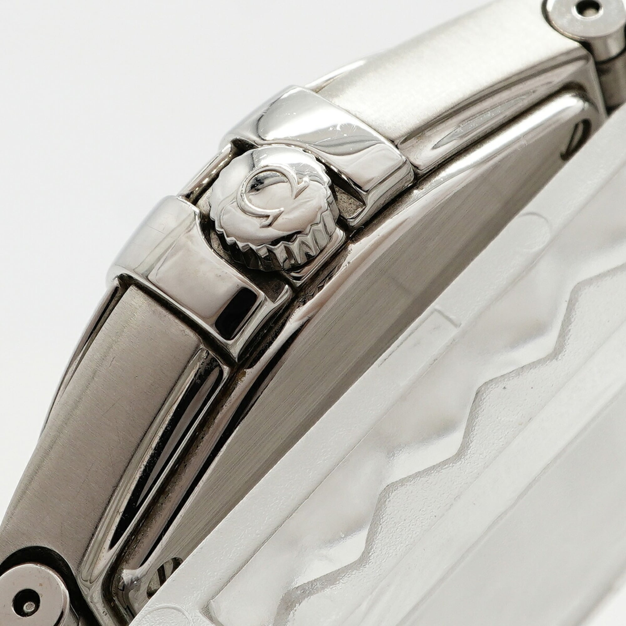 Omega Constellation Plume Diamond 123.10.27.60.55.004 White Dial Wo