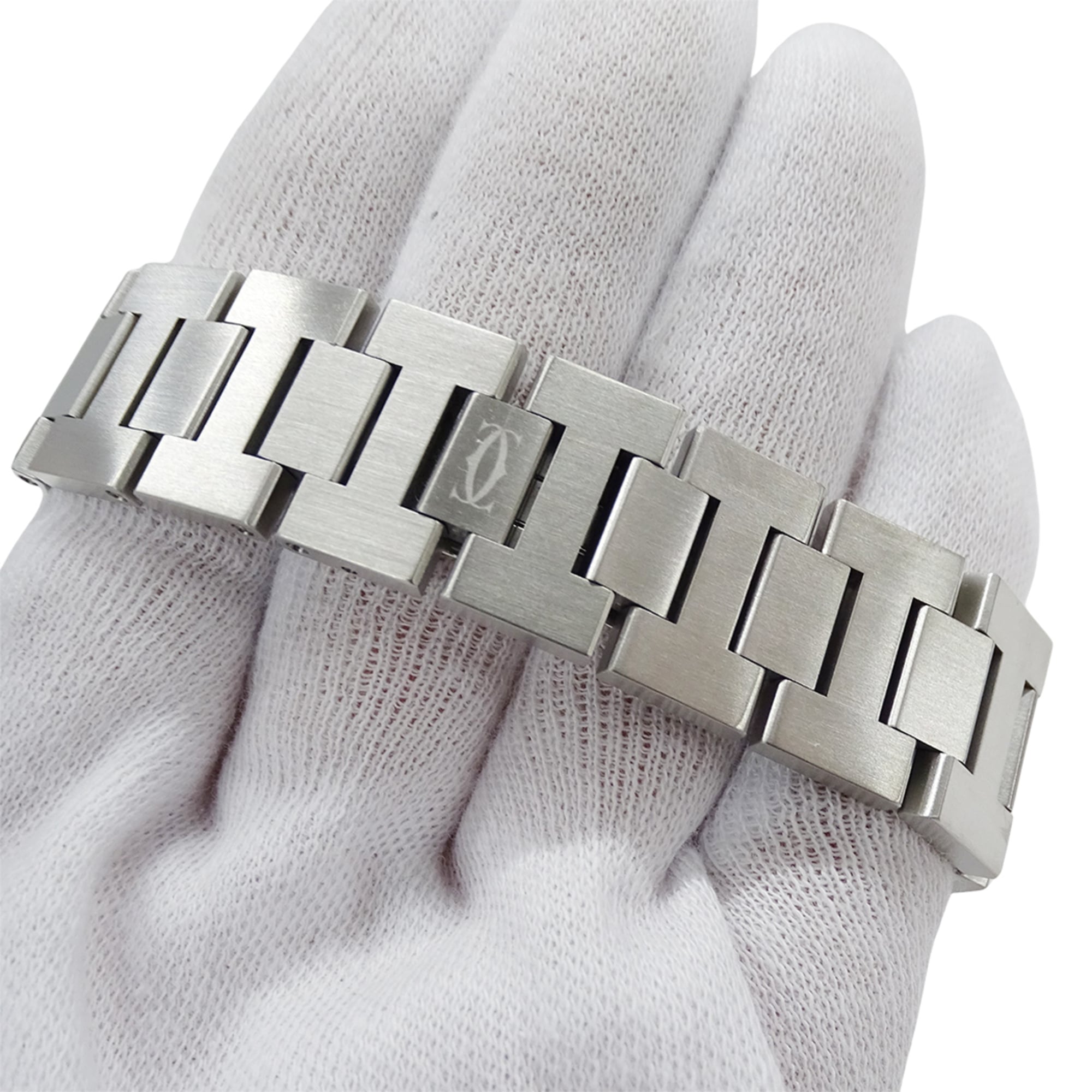 Cartier Pasha W31074M7 White Dial 35mm Watch