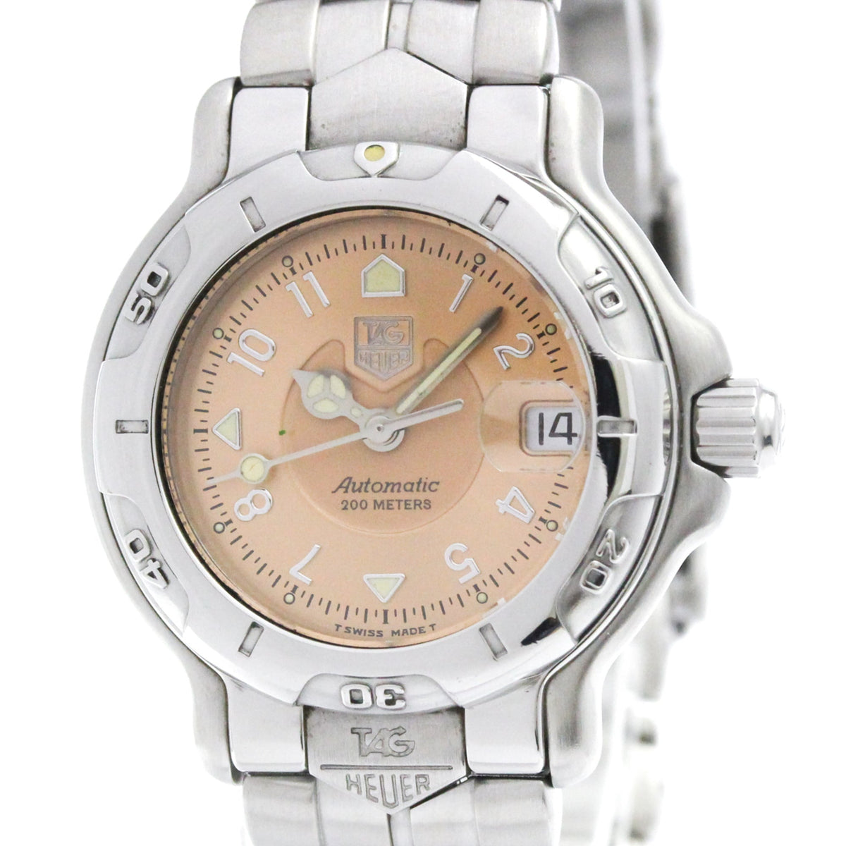 TAG Heuer Serie 6000 WH2315 Orange Zifferblatt 29 mm Uhr