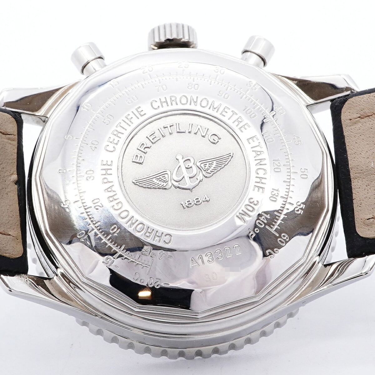 Breitling Old Navitimer A13322 horloge met zwarte wijzerplaat, 41 mm