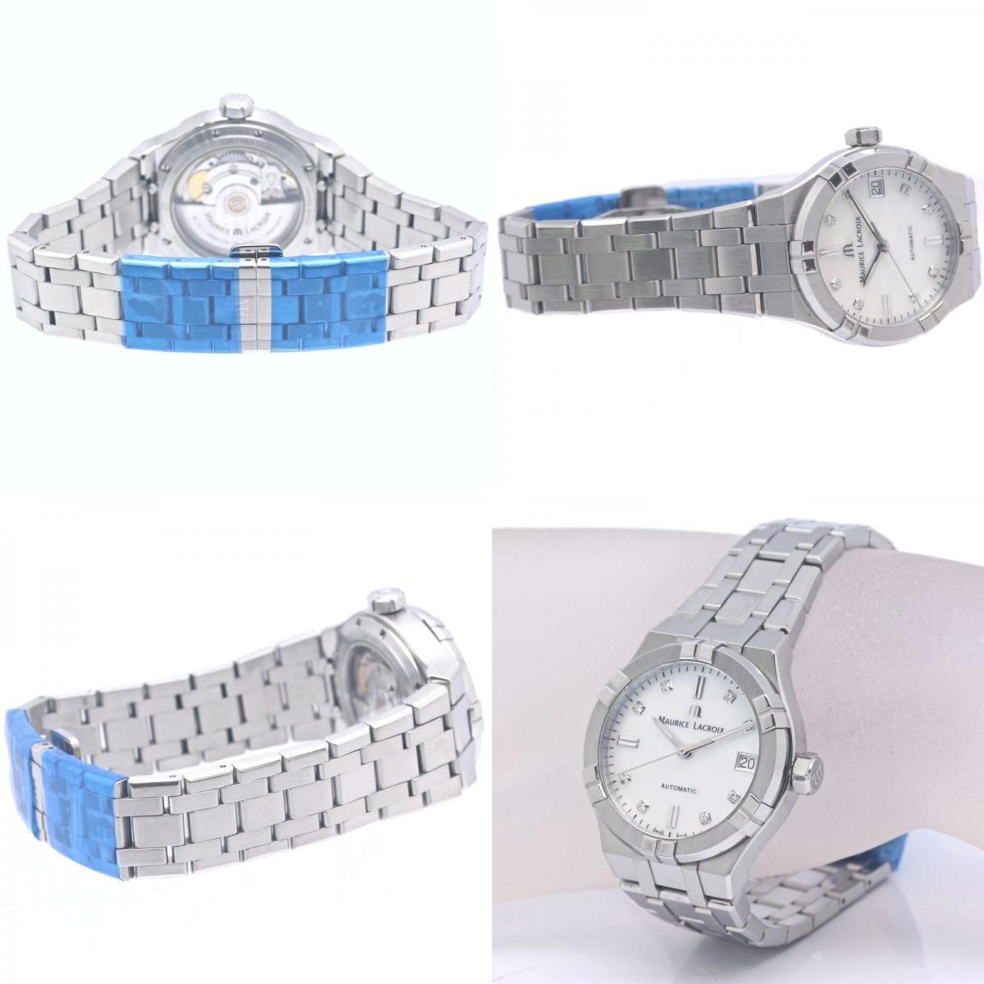 Maurice Lacroix Aikon AI6006-SS002-170-1 White Dial 35mm Watch