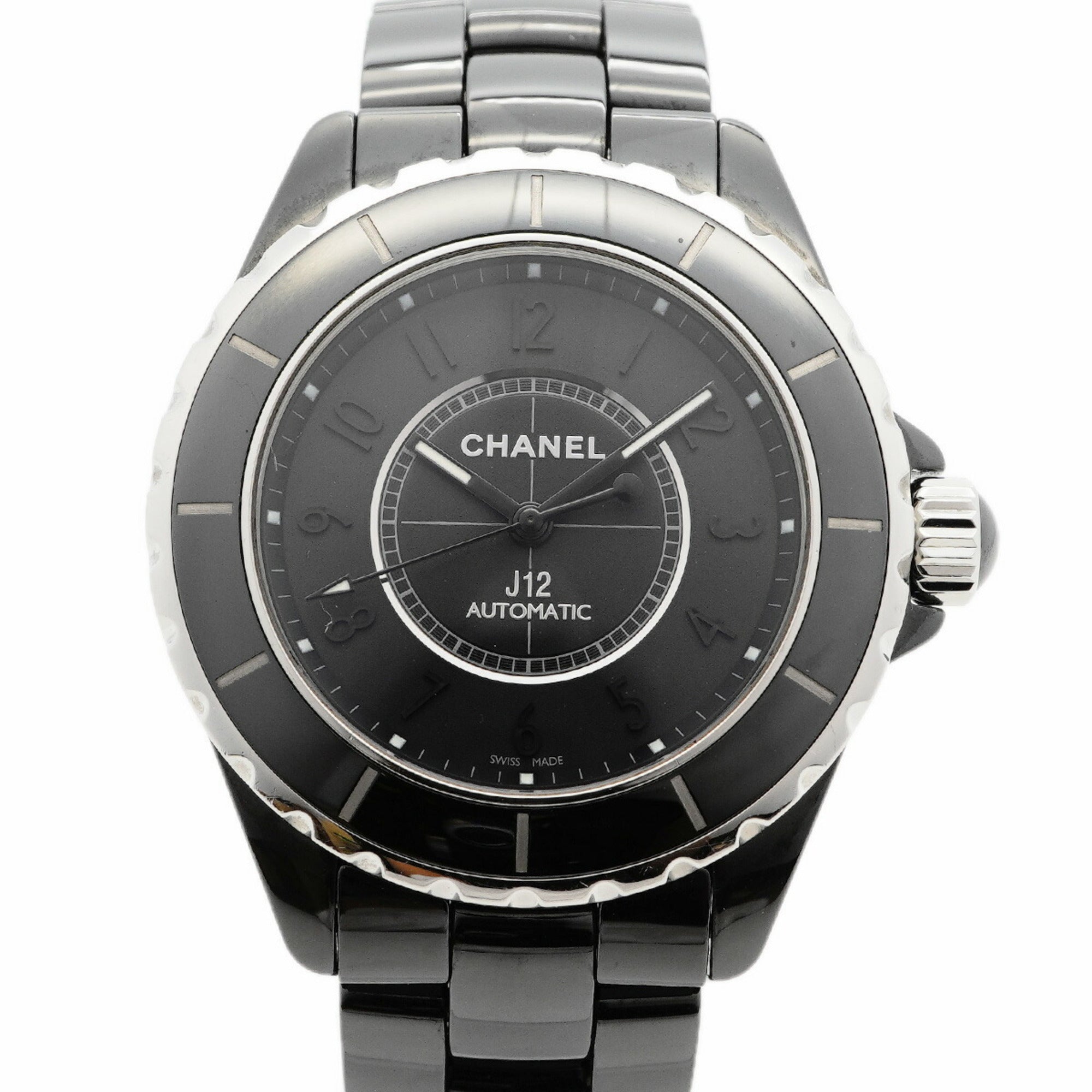 Chanel J12 Intense Black H3829 Dial Men's Watch