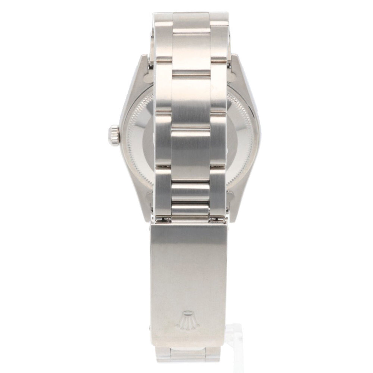 Rolex Datum Oyster Perpetual 15200, marineblaues Zifferblatt, 34 mm Uhr