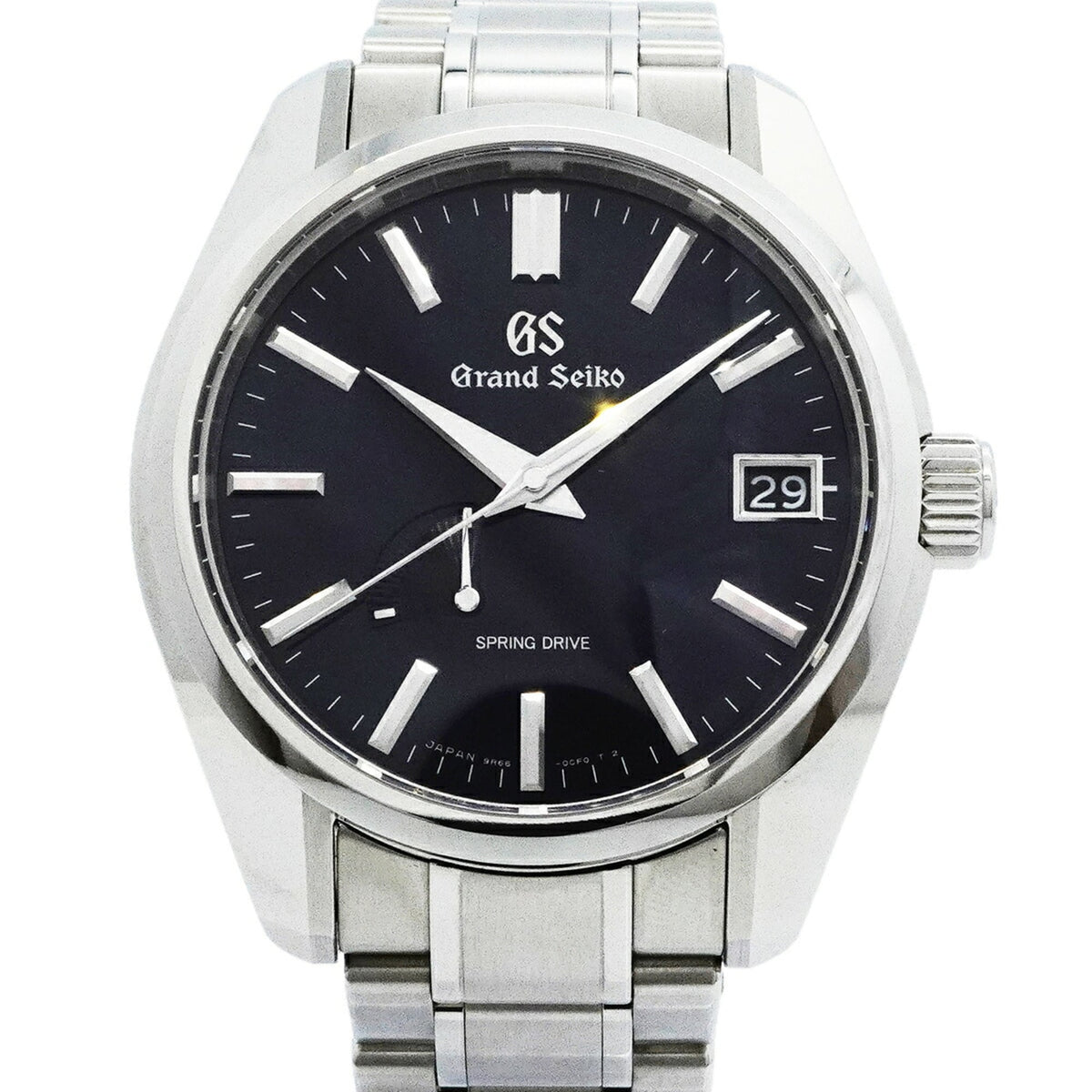 Grand Seiko Grand Heritage Collection Spring Drive SBGA375/9R65-0CV0 Navy Dial 40mm Watch