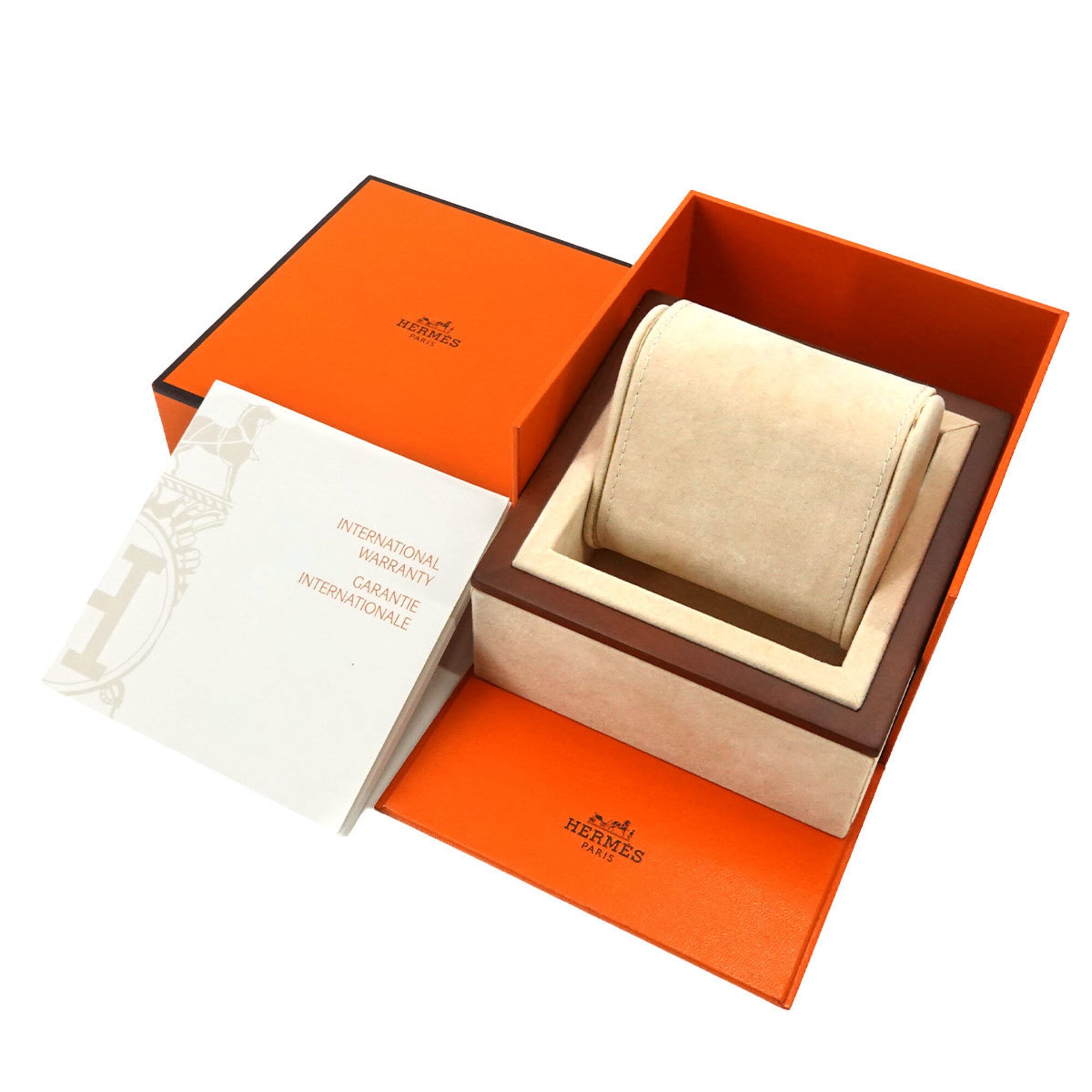 Hermes Cape Cod Tonneau Double Tour CT1 710 Boys' Date White Quartz
