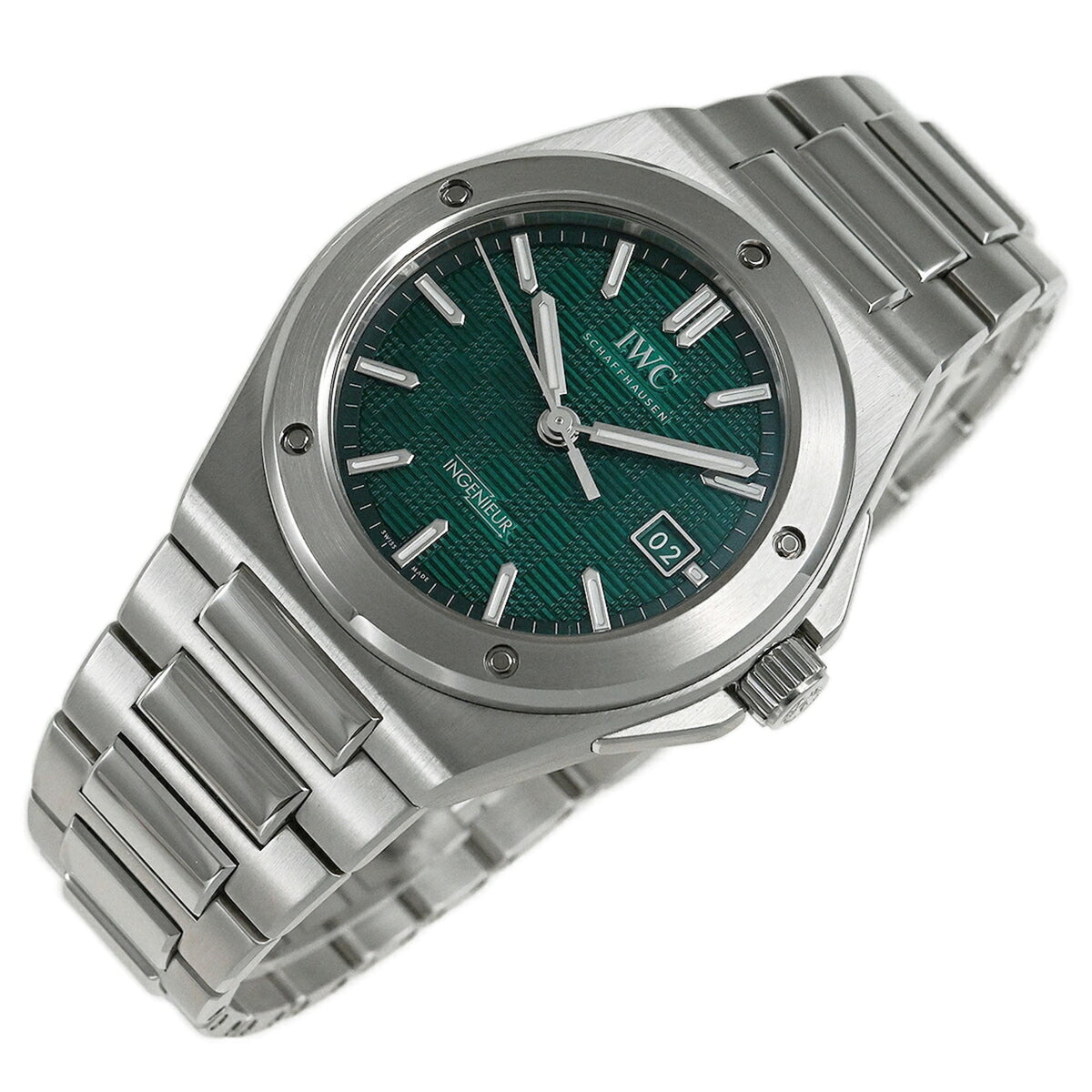 IWC Ingenieur IW328903 Grün Zifferblatt 40mm Uhr