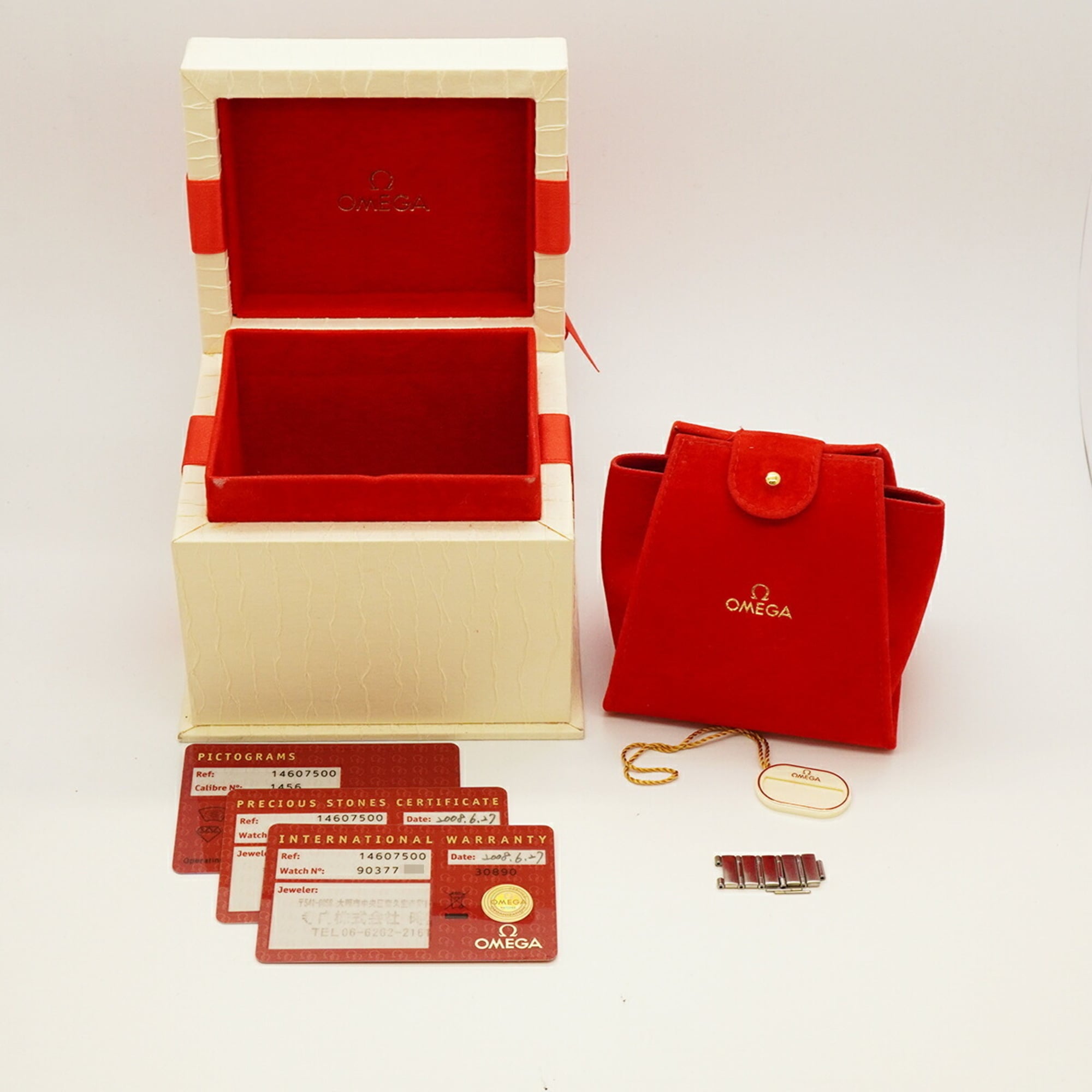 Omega Constellation Diamond 1460.75 White Dial Women's Watch