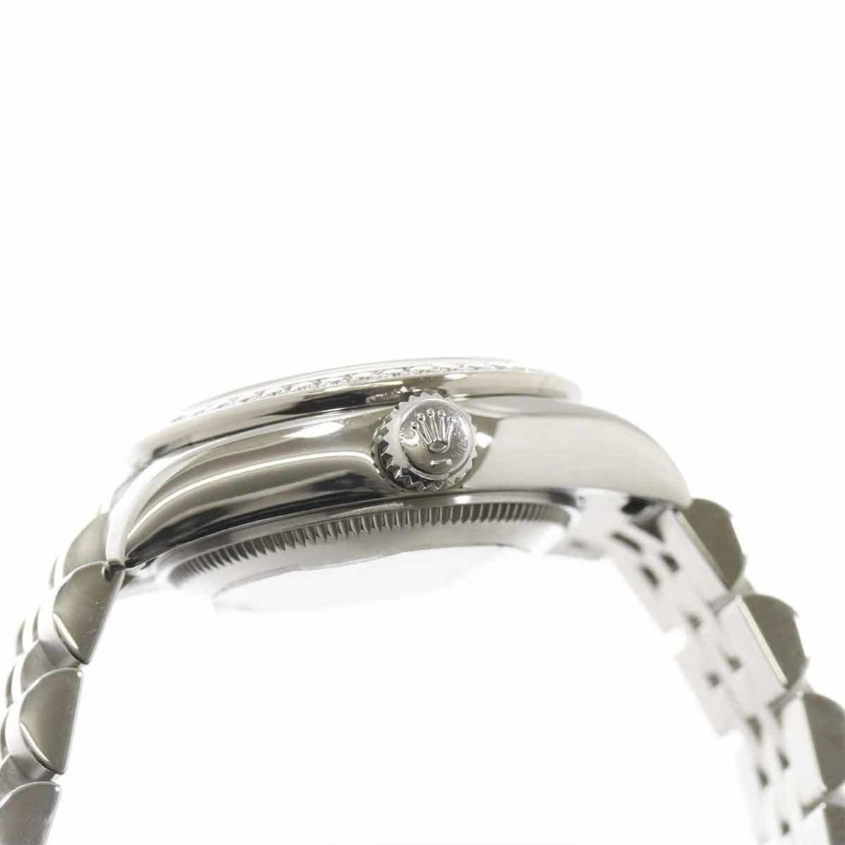 Rolex Datejust 179384G Silber Zifferblatt 26 mm Uhr