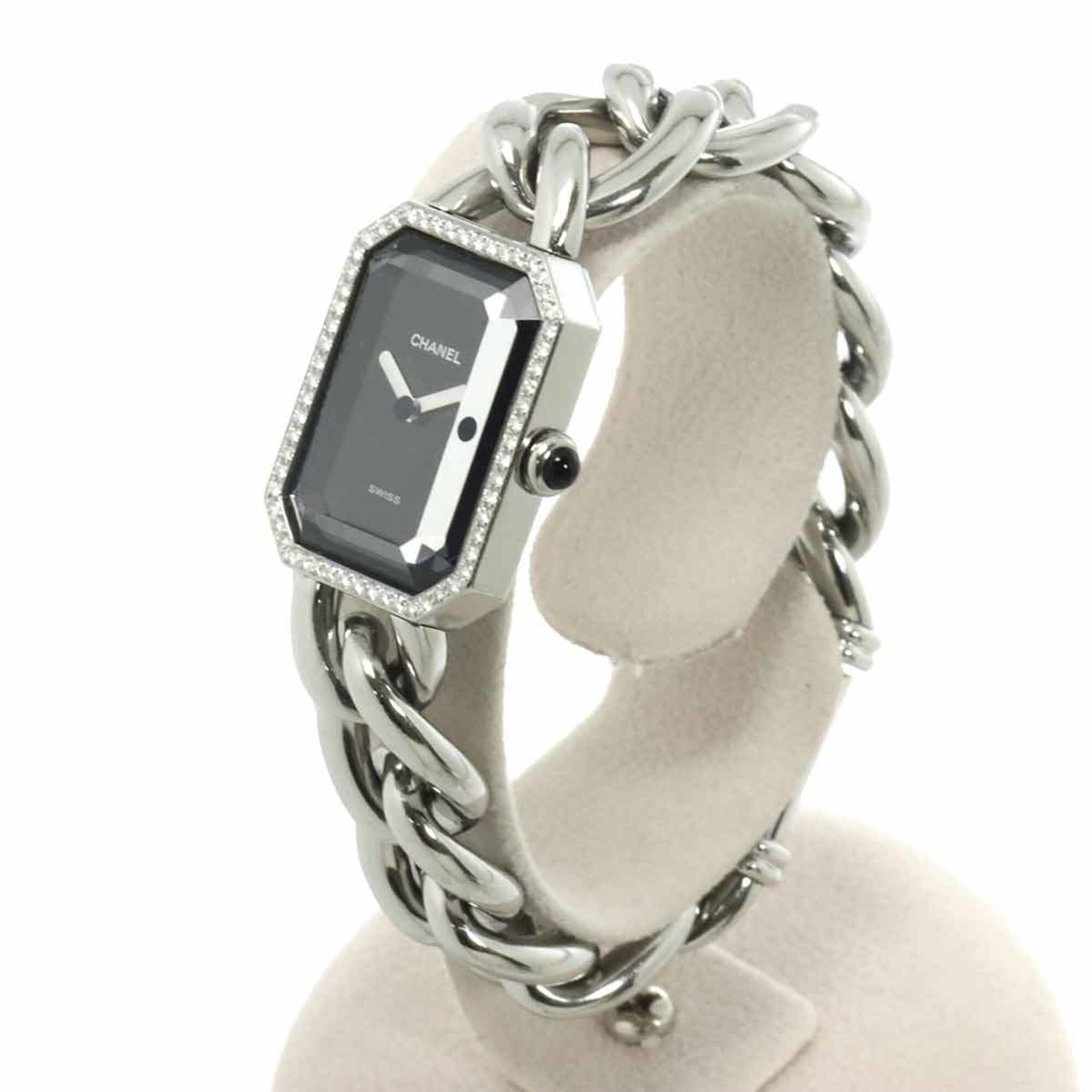 Chanel Premiere H0495 Black Dial 20mm Watch