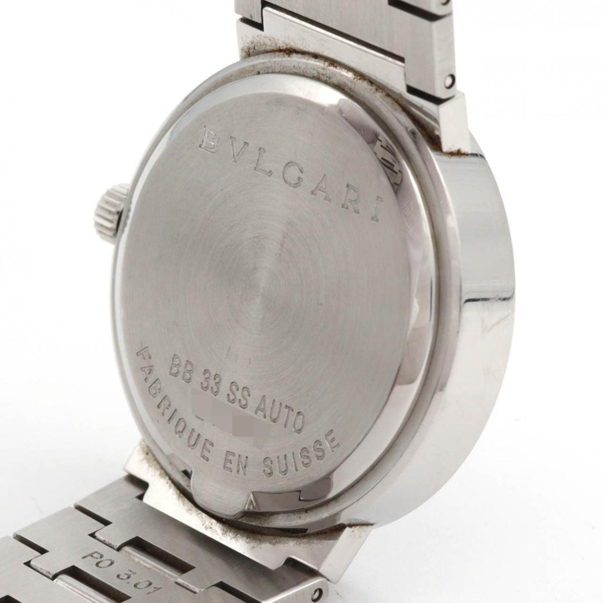 Bvlgari Bulgari BB33SSAUTO/BB33SSD/AT Black Dial 33mm Watch