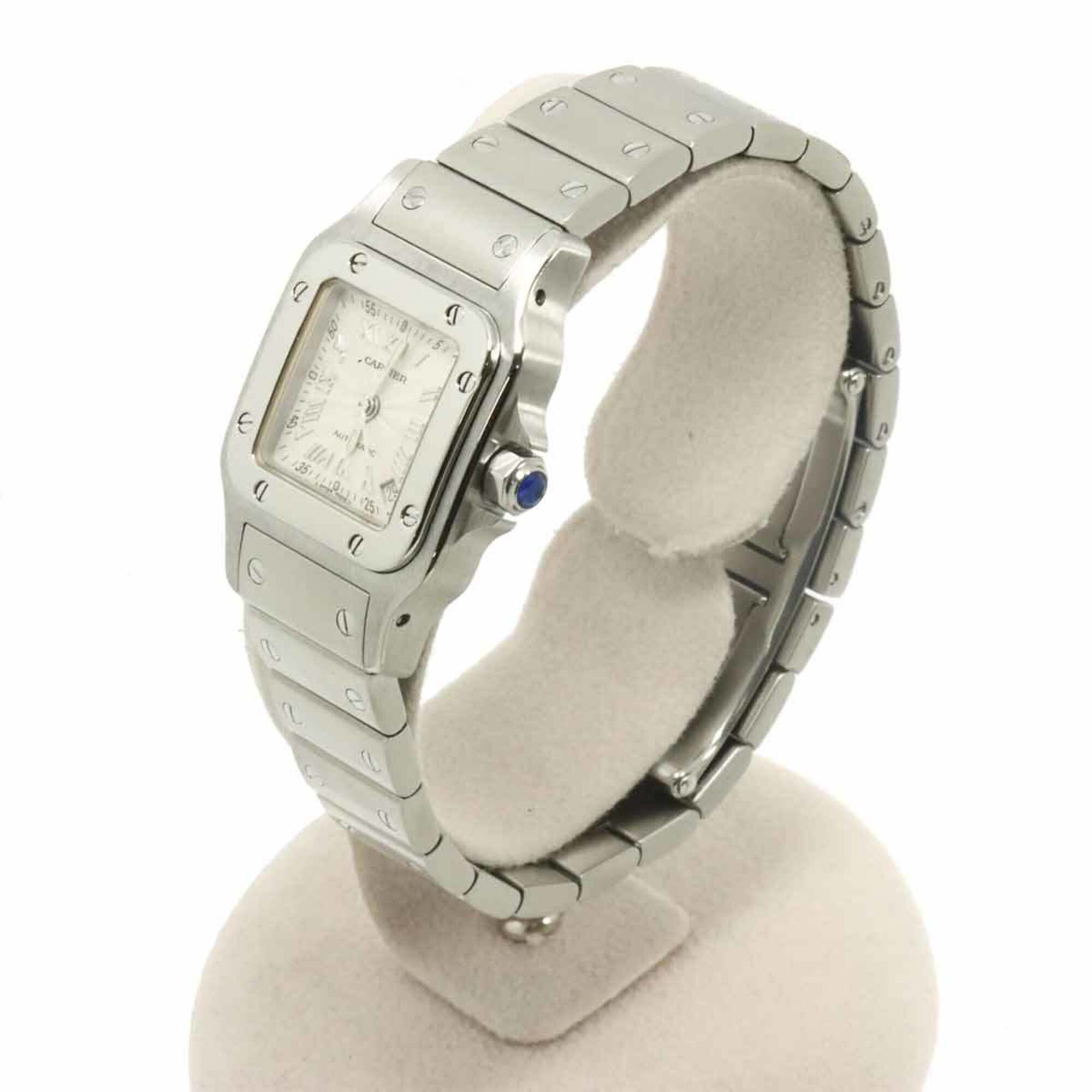 Cartier Santos Galbee SM W20044D6 Silver Dial 24mm Watch