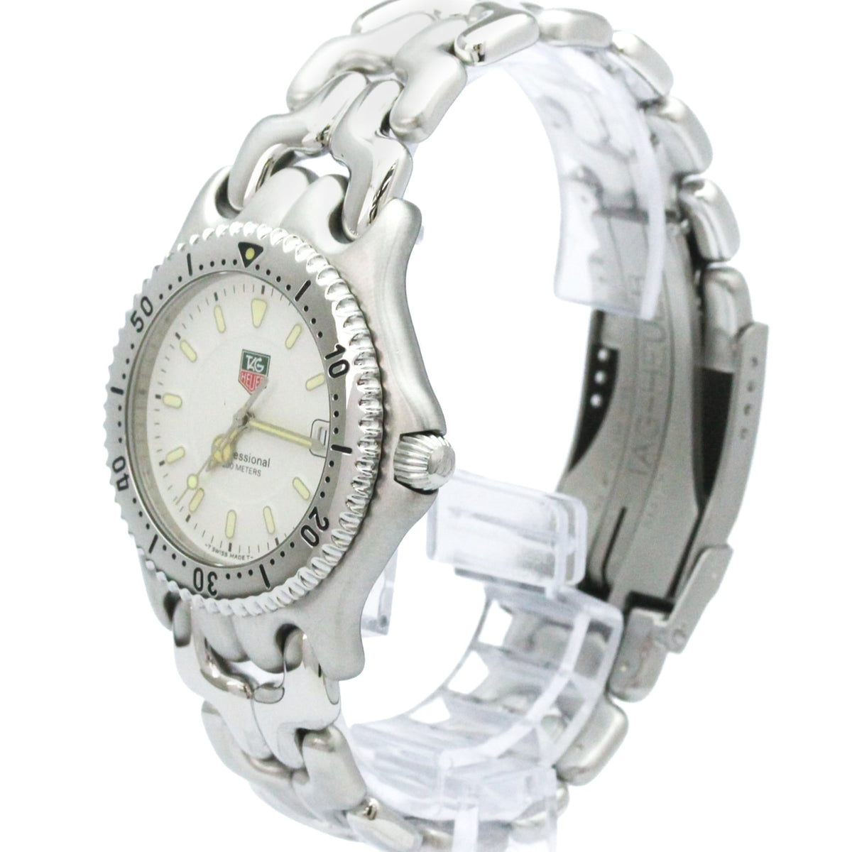 TAG Heuer Sel WG1112 White Dial 38mm Watch