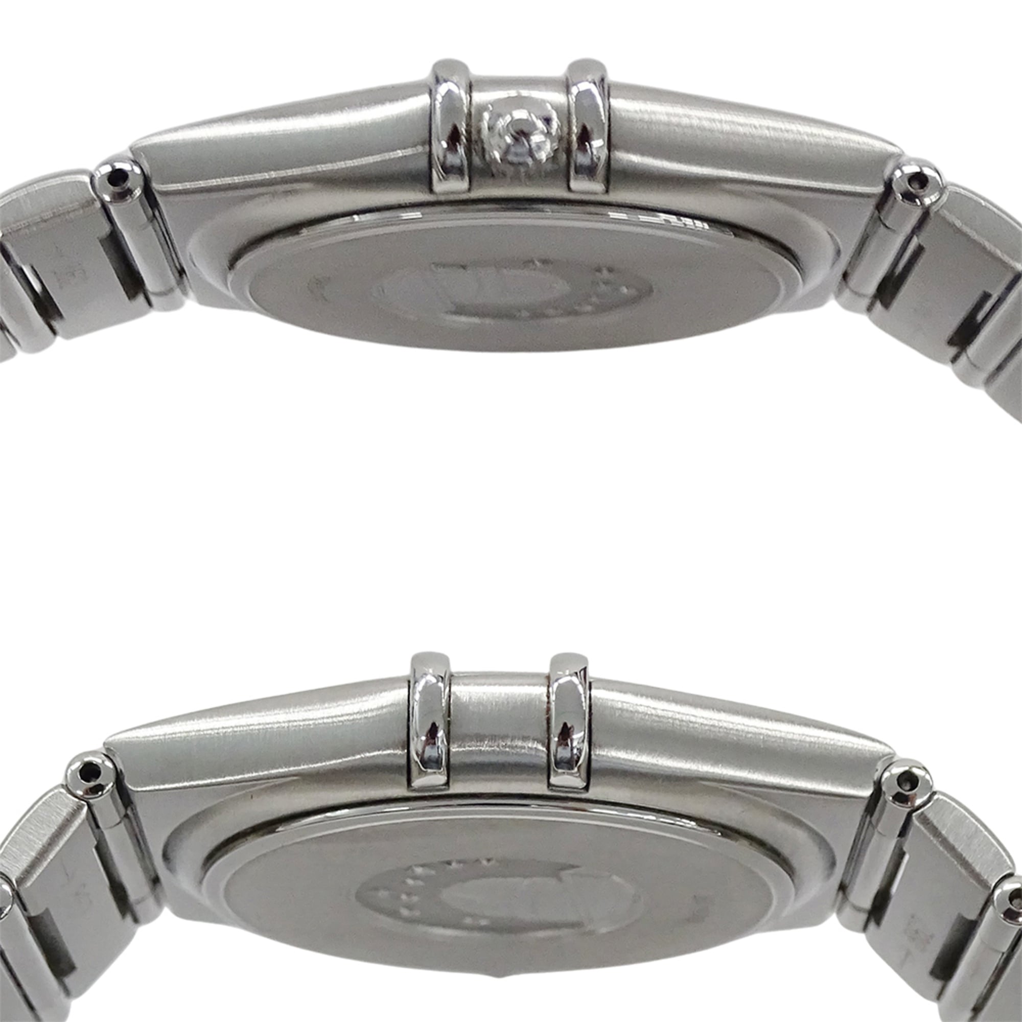 Omega Constellation 1512.40 Herrenuhr, Markenuhr, Datum, Quarz, Edelstahl (SS), Silber/Silber