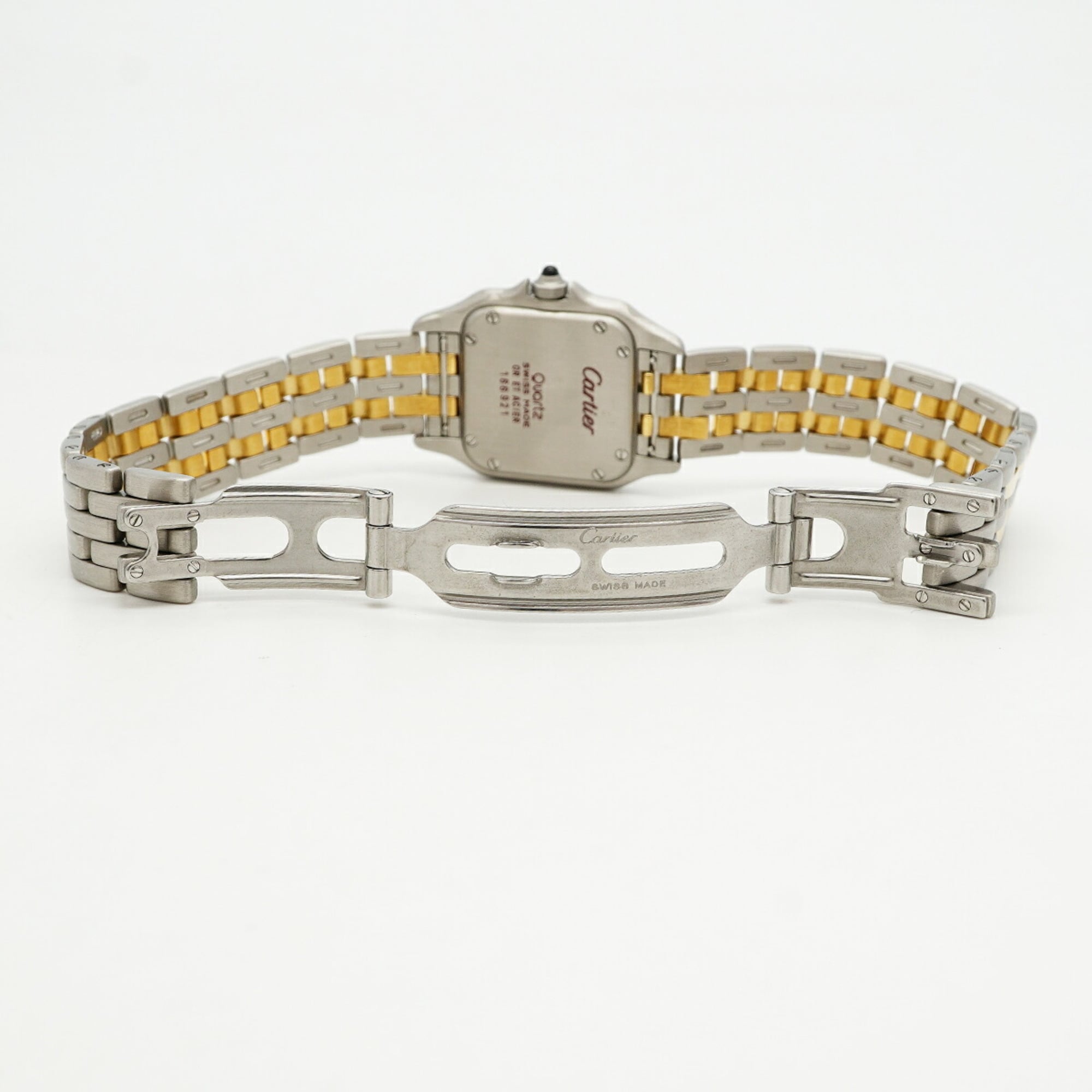 Cartier PanthÃ¨re SM 2-Row Two-Tone 84083242 Ivory Dial Wo