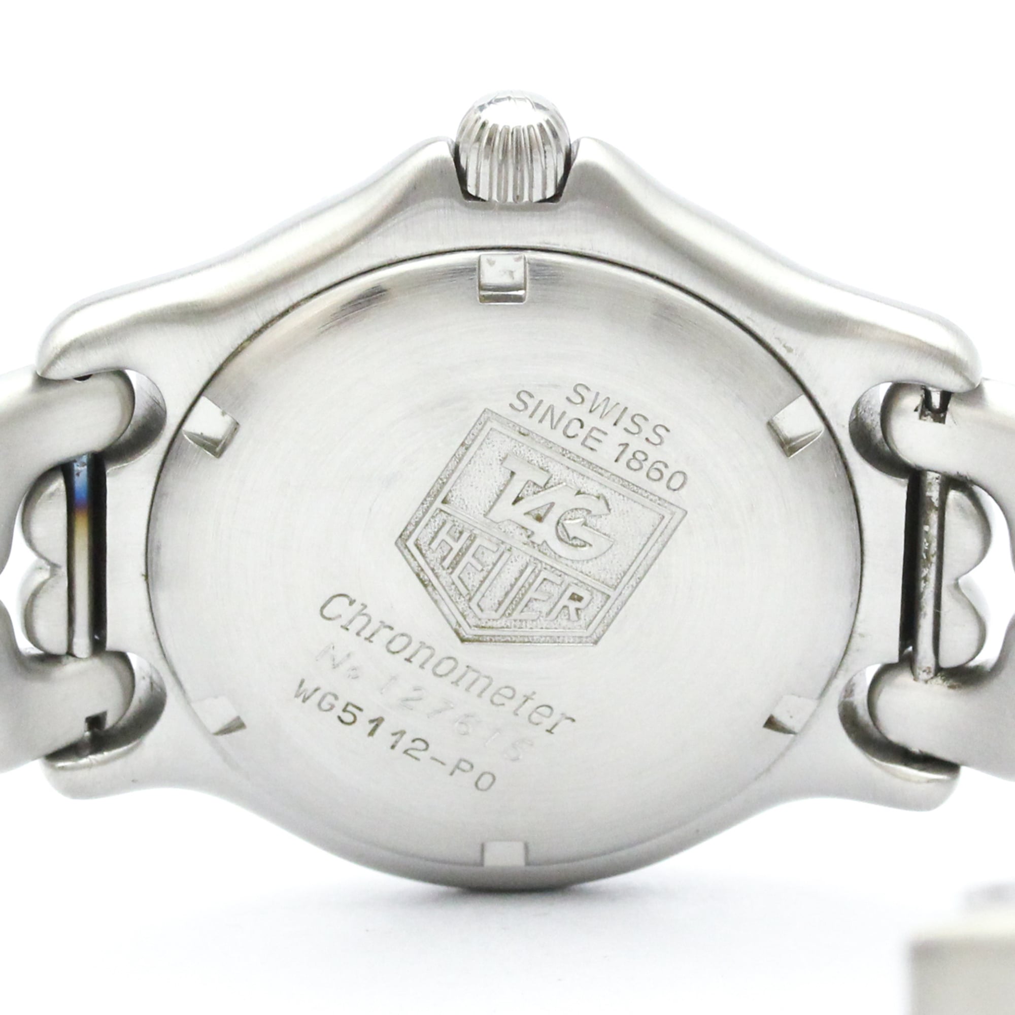 TAG Heuer Sel WG 5112 Silver Dial 38mm Watch