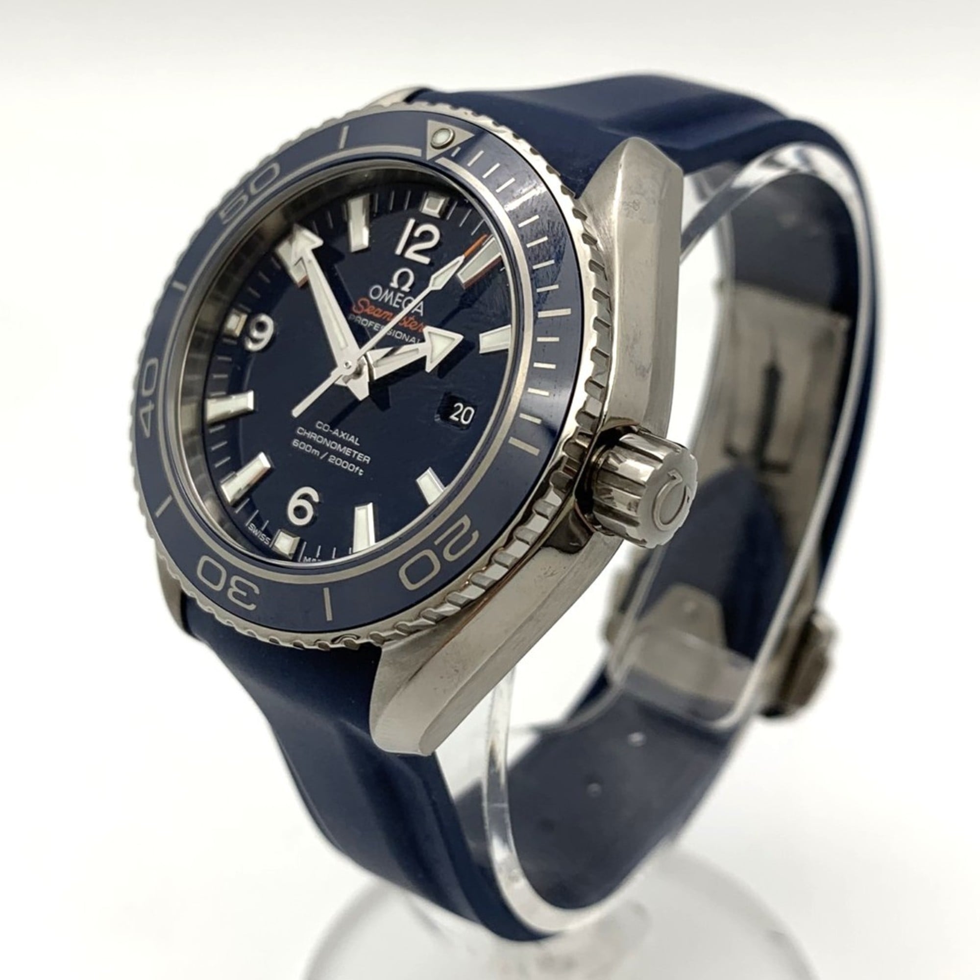 Montre Pour Hommes OMEGA Seamaster Planet Ocean Date 600M 232.92.38.20.03.001Automatique Co-Axial, bleue, ITWZCT9XJGYM