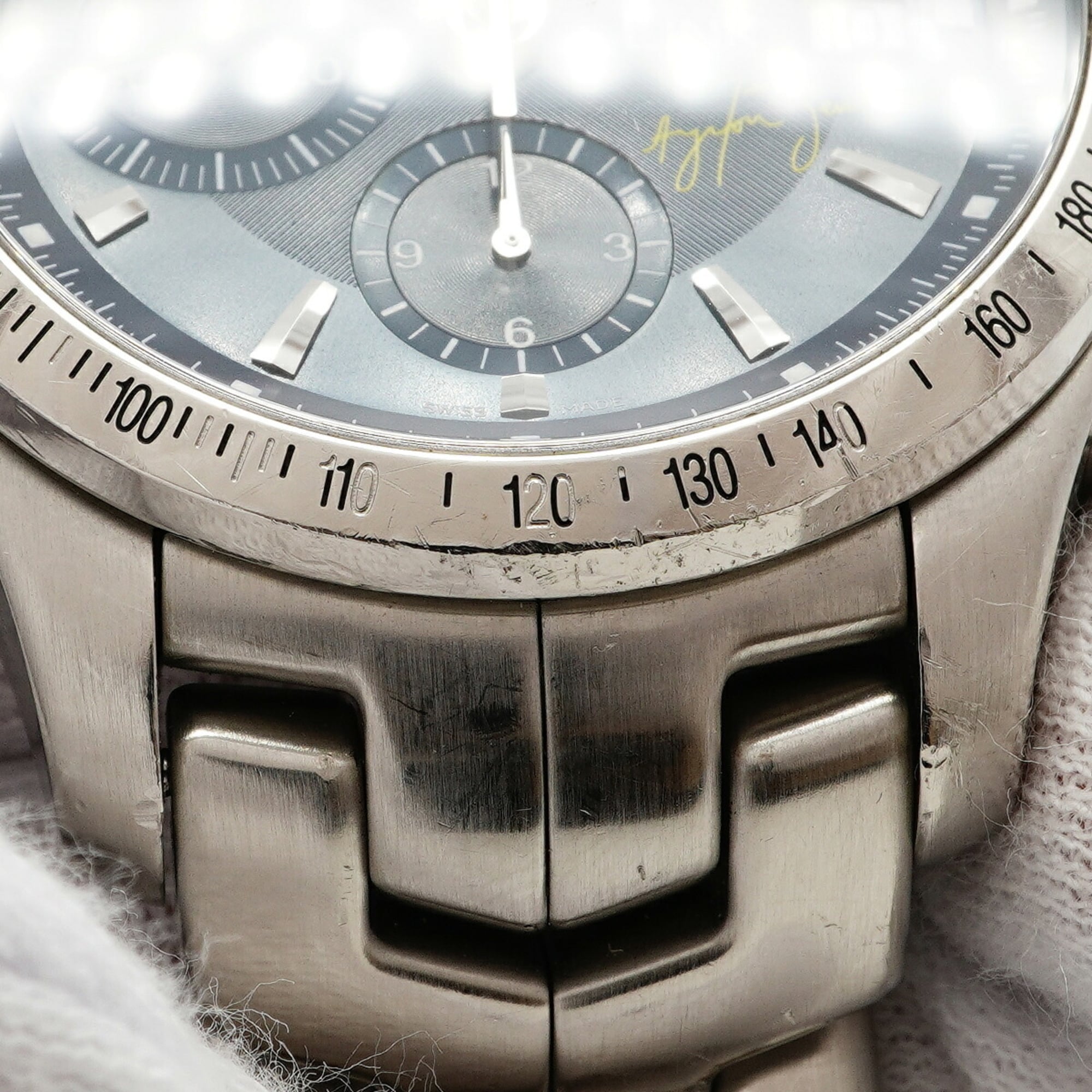 TAG Heuer Link Ayrton Senna Limited Edition CJF2113 Blue Dial