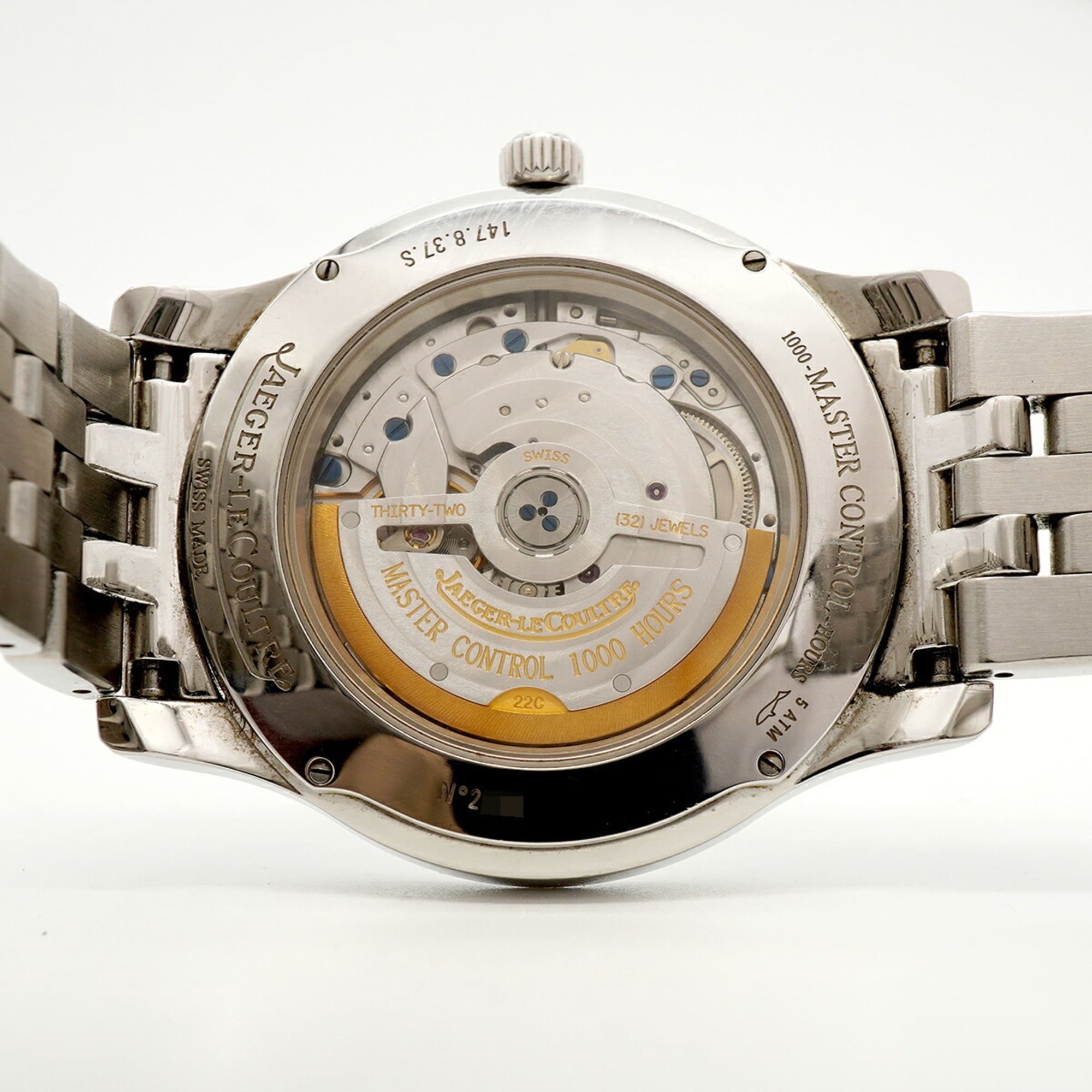 Jaeger LeCoultre Jaeger-LeCoultre Master Control Date 147.8.37.S Silver Dial 40mm Watch