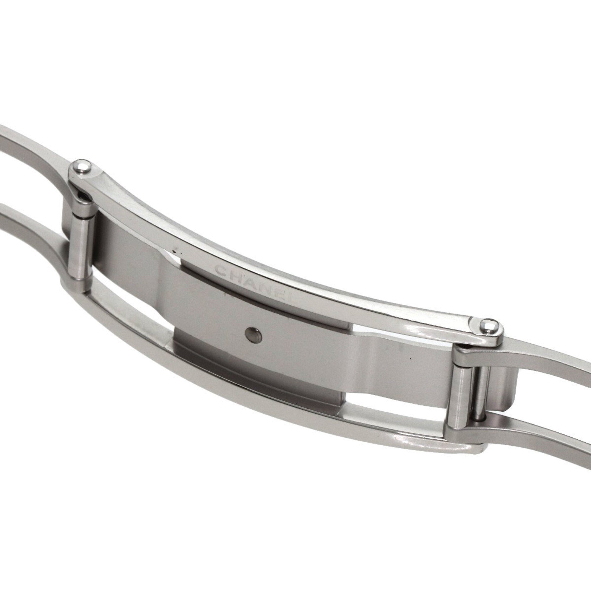CHANEL H3241 J12 33 mm Chromatic 12P diamanten horloge van titaniumkeramiek/titaniumkeramiek voor dames