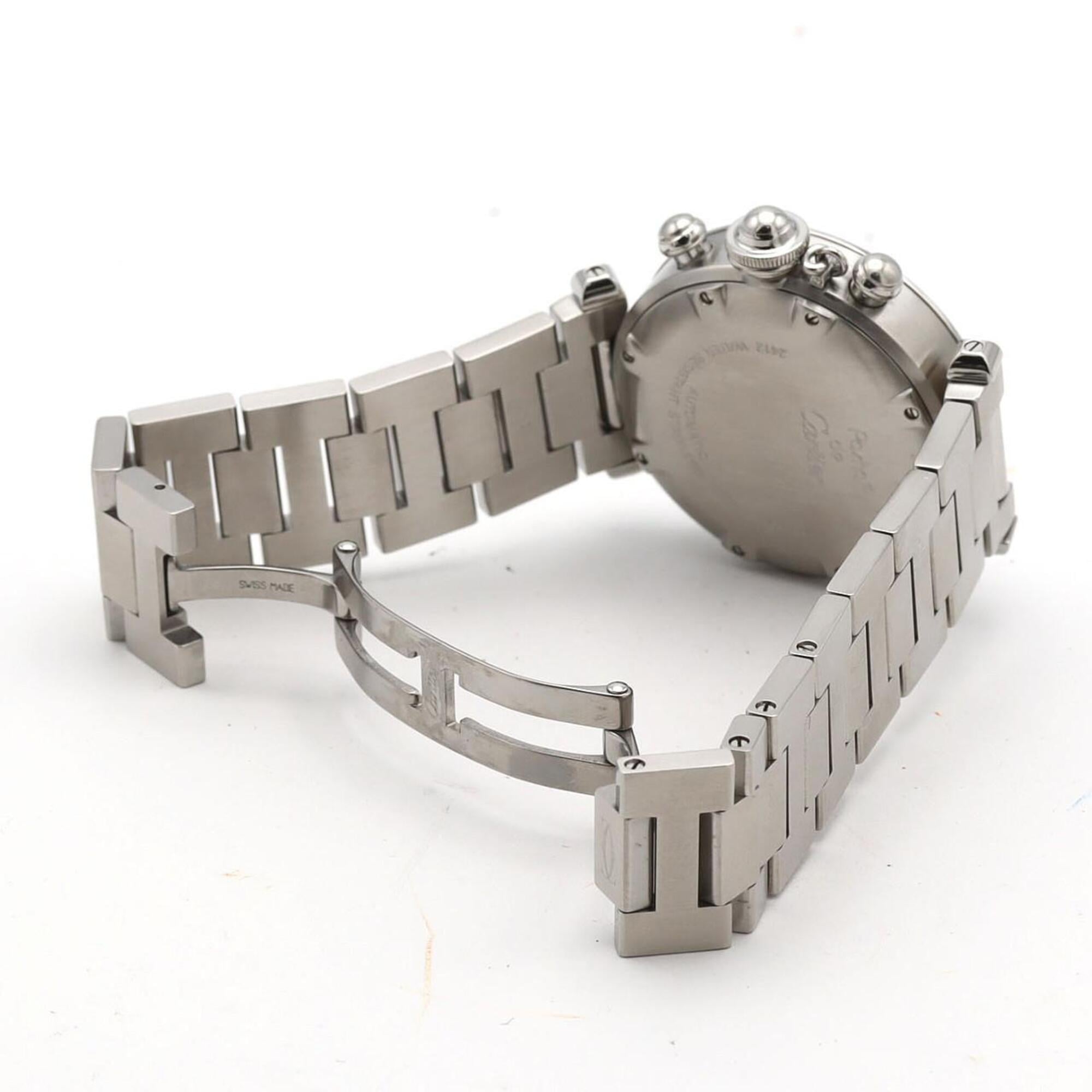 Cartier Pasha W31039M7 White Dial Stainless steel 36mm Watch