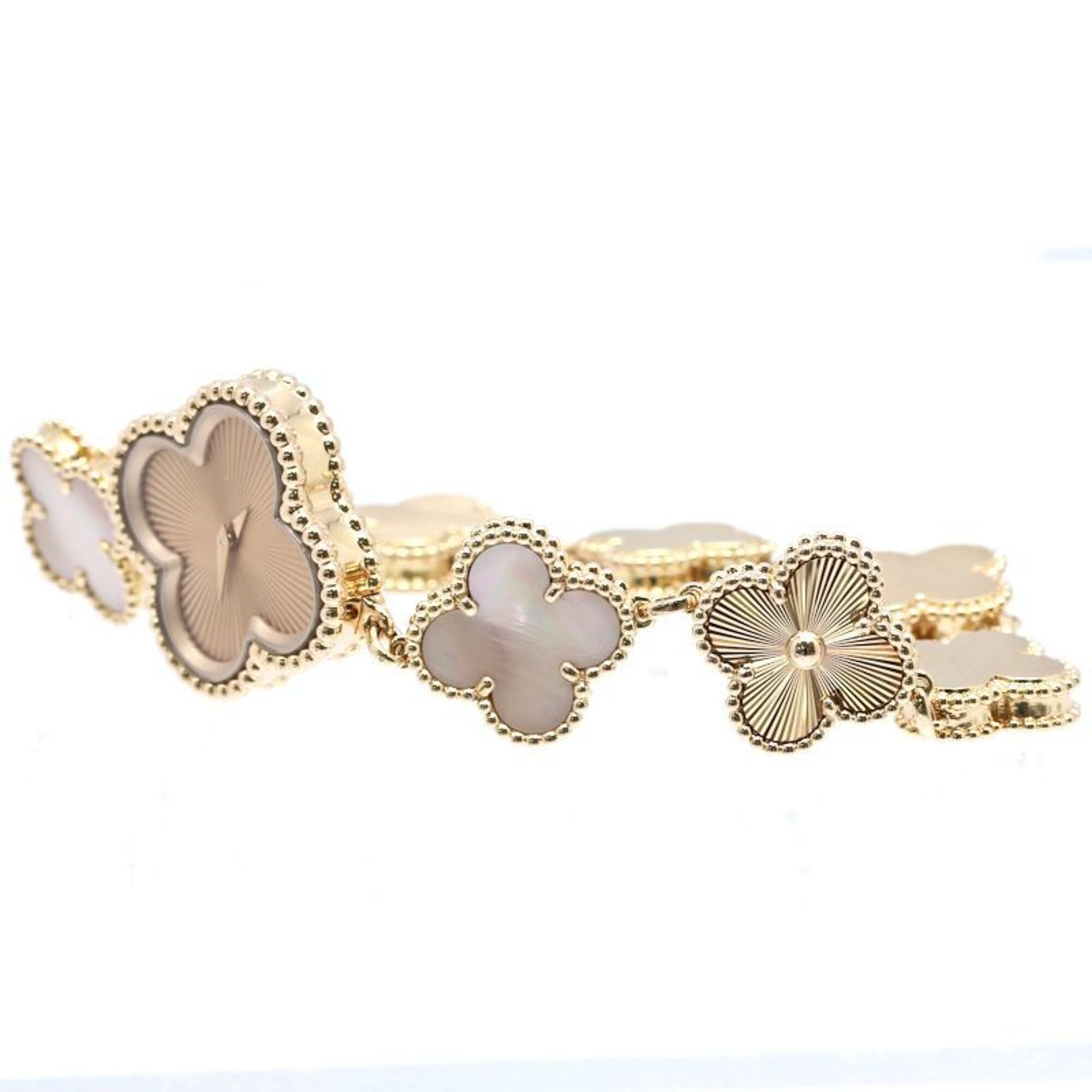 Van Cleef & Arpels Sweet Alhambra Guilloche VCARO90100 2386240 dameshorloge 18-karaats roségoud 40437