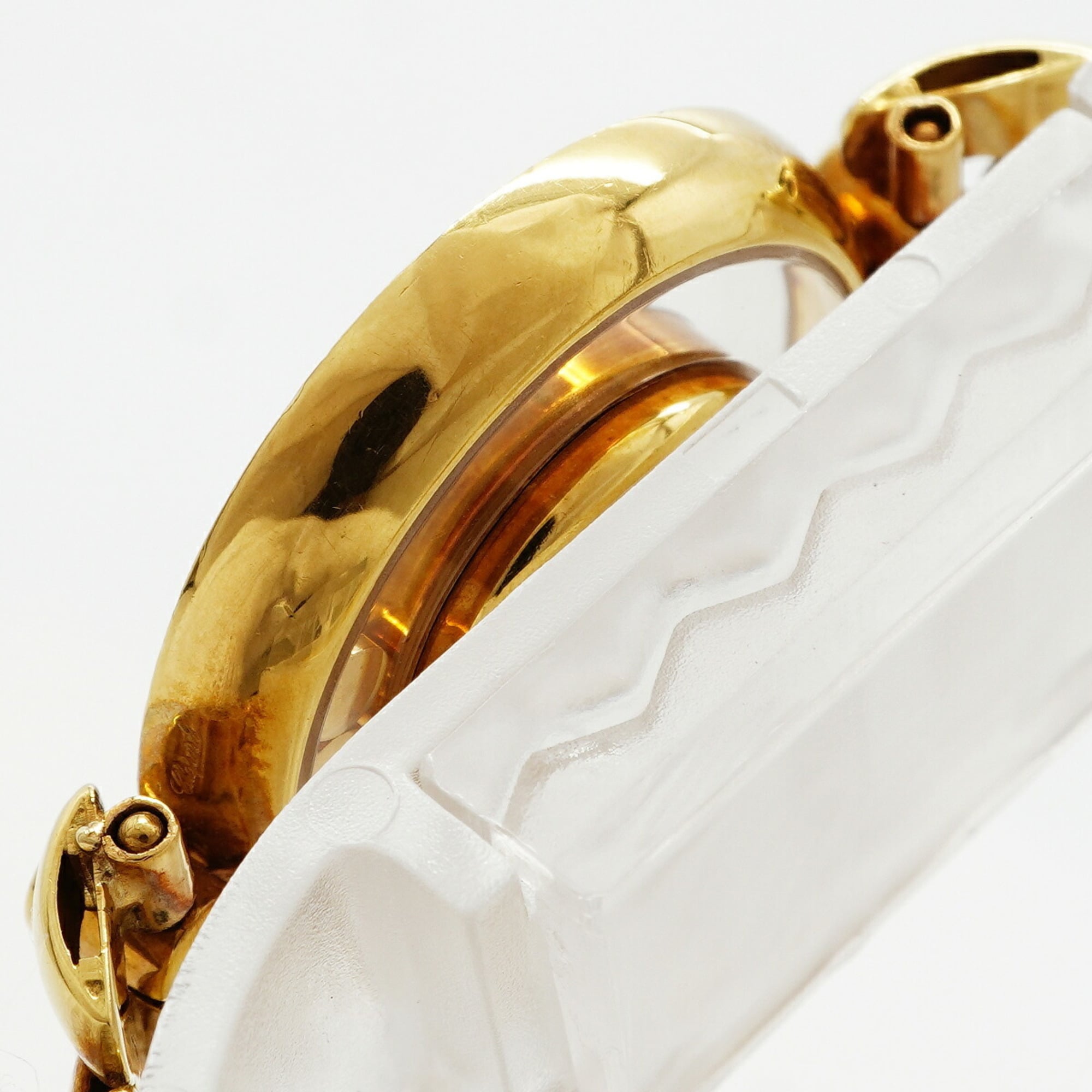 Chopard Happy Diamonds YG 20 3926-24 Gold Dial Wo