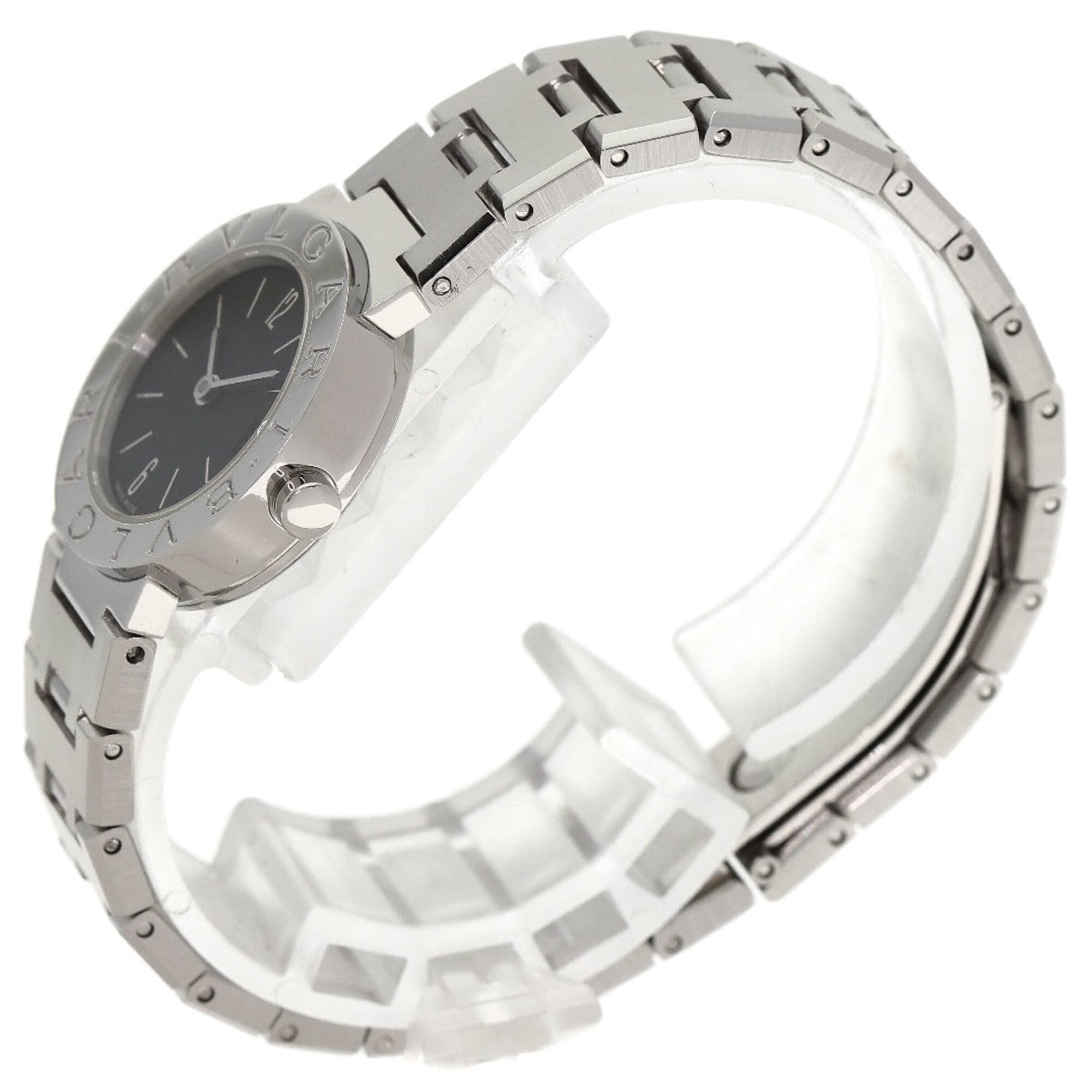 Bvlgari Bvlgari Bvlgari horloge met zwarte wijzerplaat, 23 mm