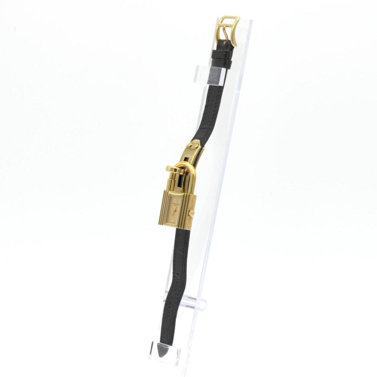 Hermes Kelly KE1.201, goldenes Zifferblatt, 20 mm Uhr