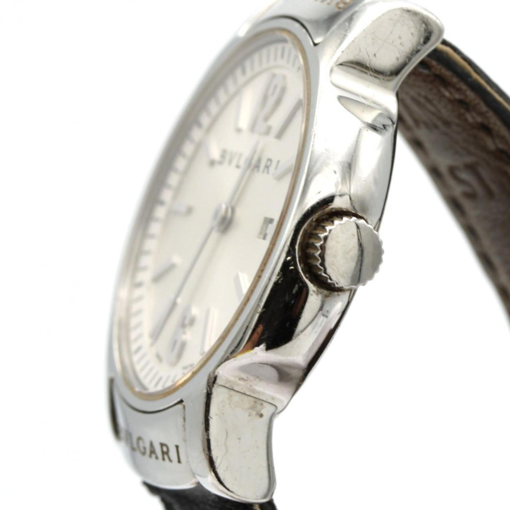 Montre Bvlgari Bulgari Solotempo ST29S/ST29C6SLD, cadran argenté, 29 mm