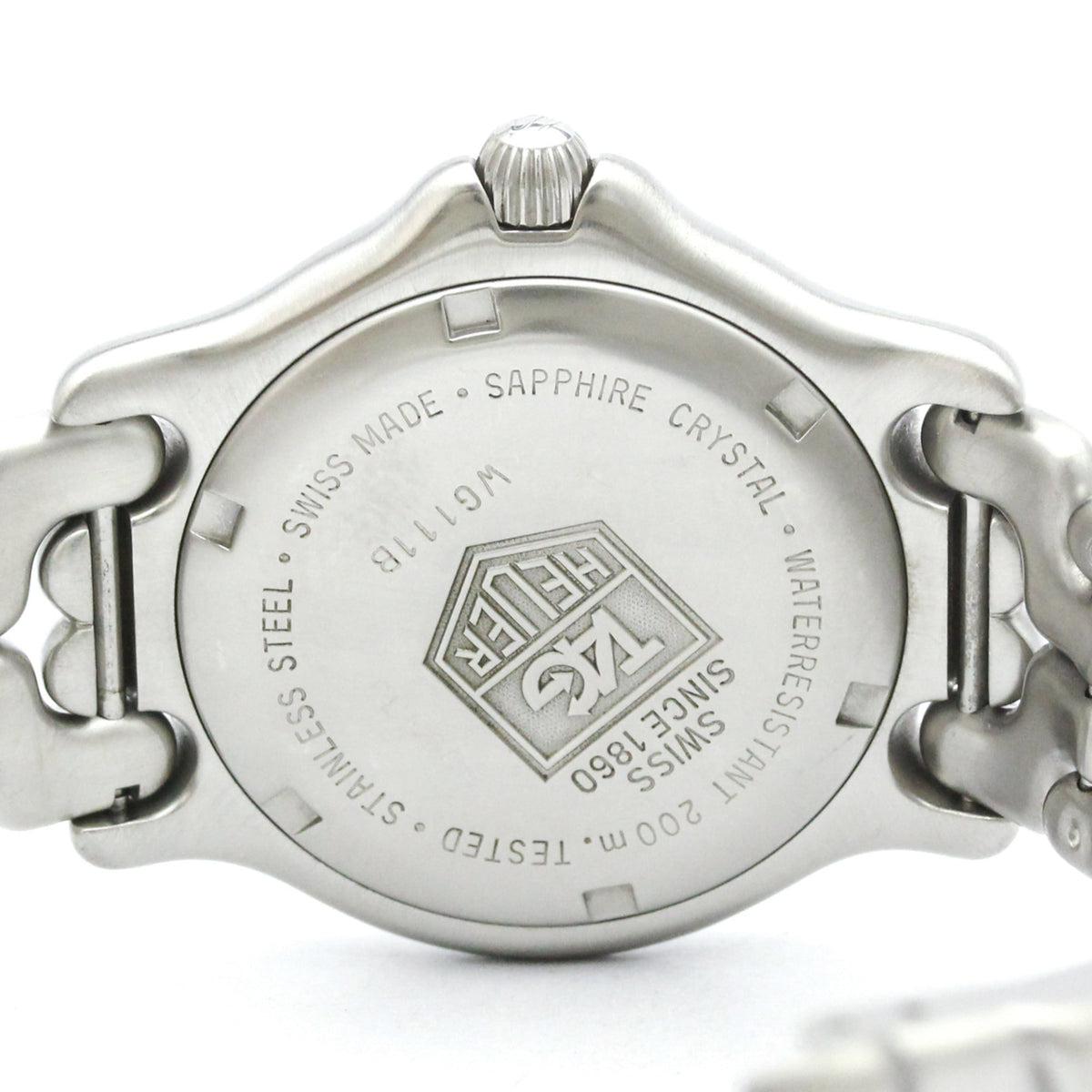 Montre TAG Heuer Sel WG111B, cadran argenté, 38 mm