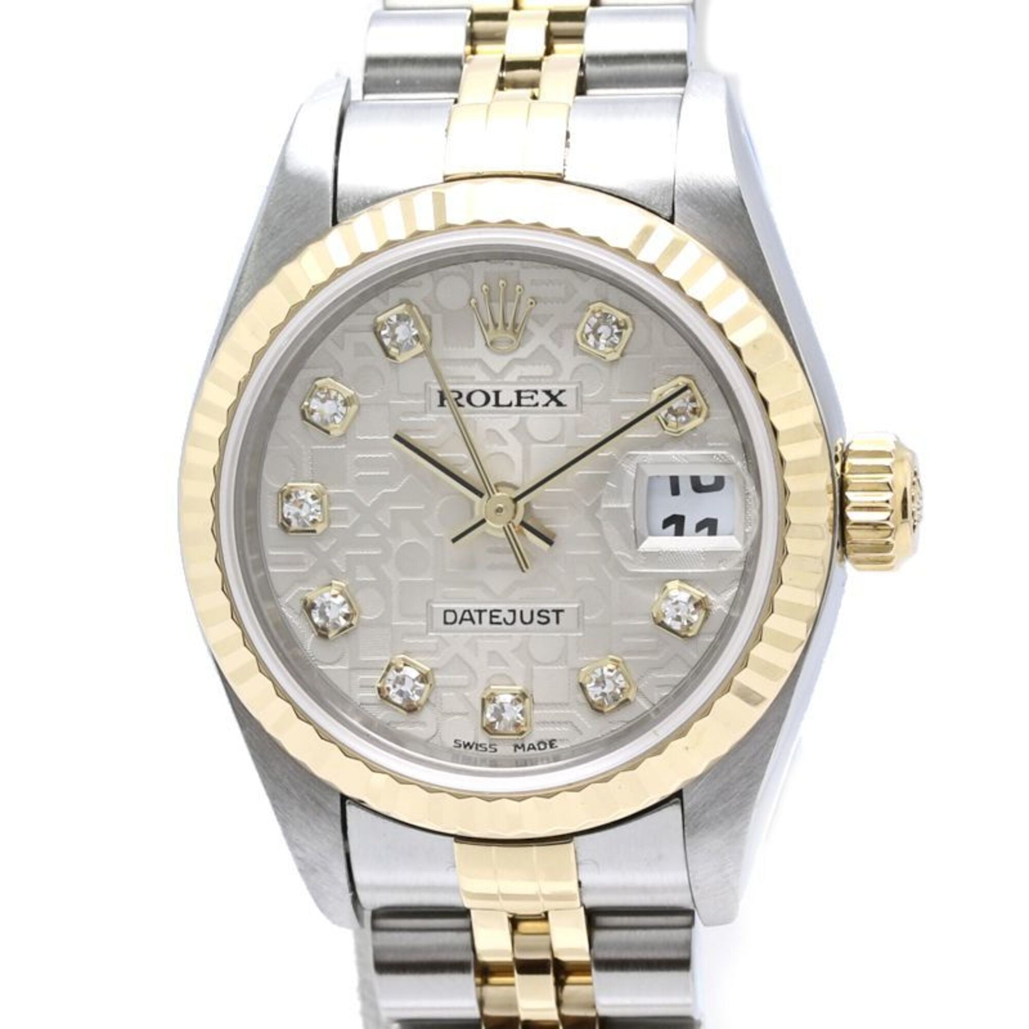 ROLEX Datejust 10P Diamond 79173G Wo 40550
