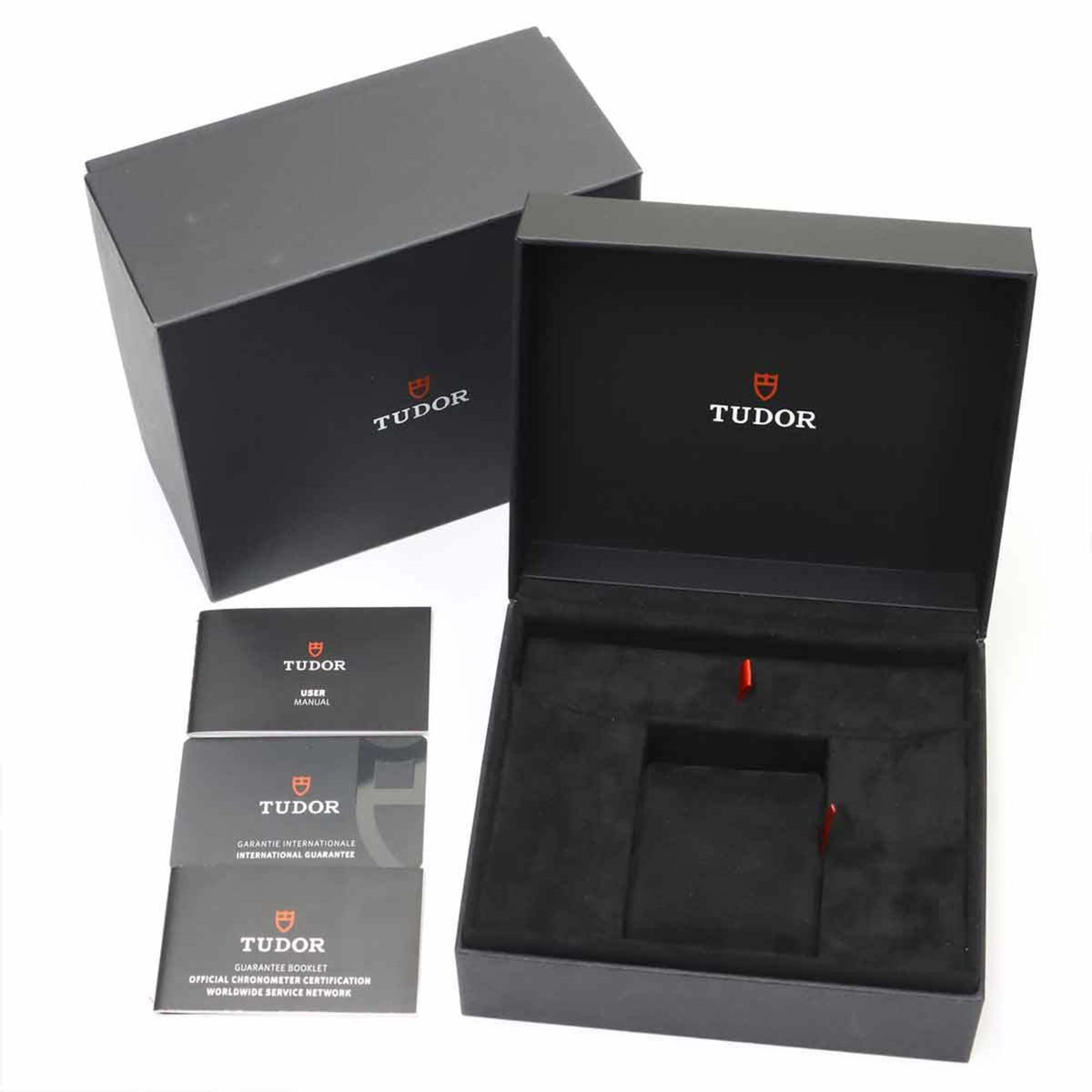 Tudor Black Bay GMT S&G 79833MN Black Dial 41mm Watch