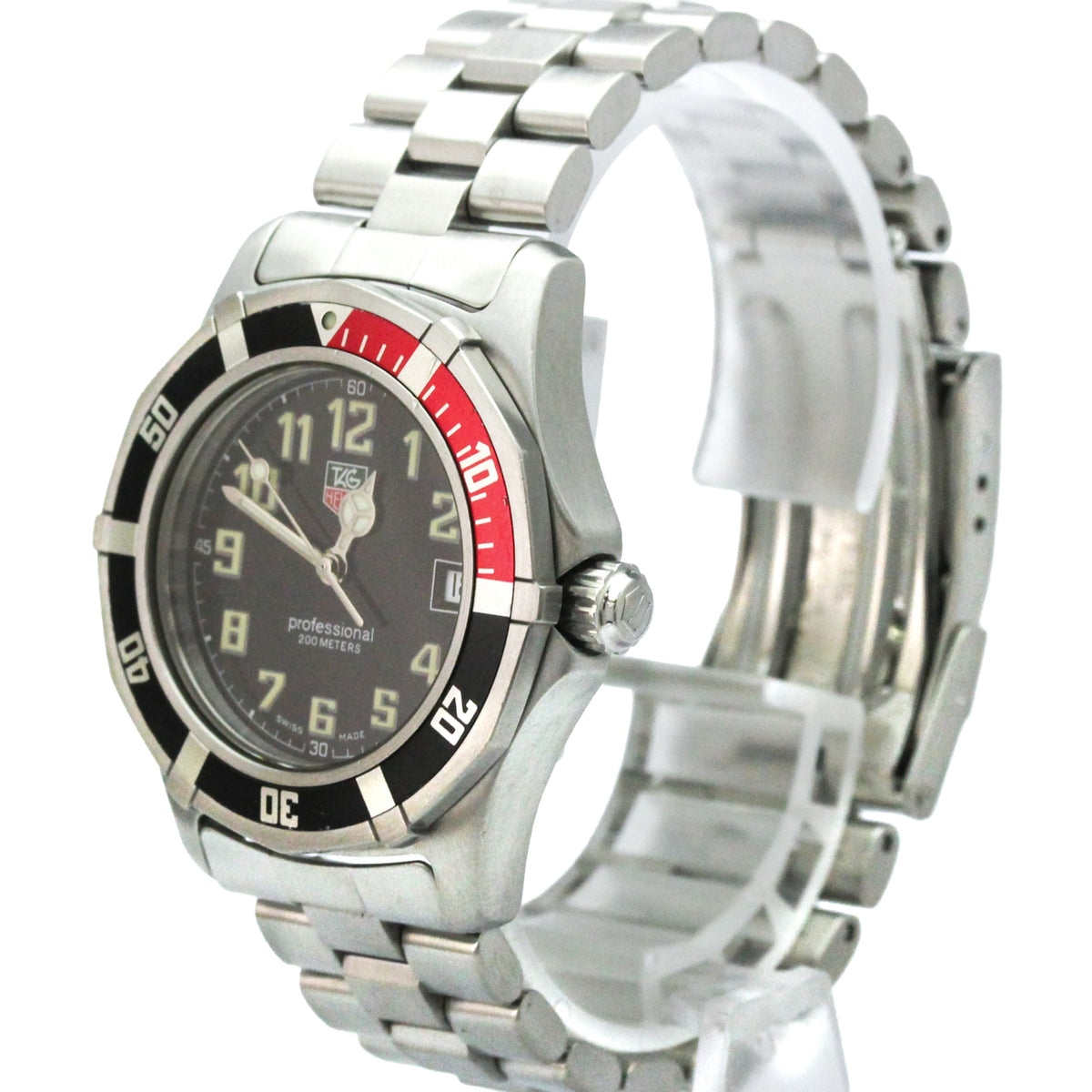 TAG Heuer Professional WM1212 Schwarz Zifferblatt 35 mm Uhr