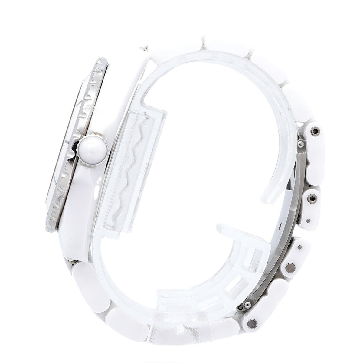 Chanel J12 White Phantom H3443 White Dial 39mm Watch