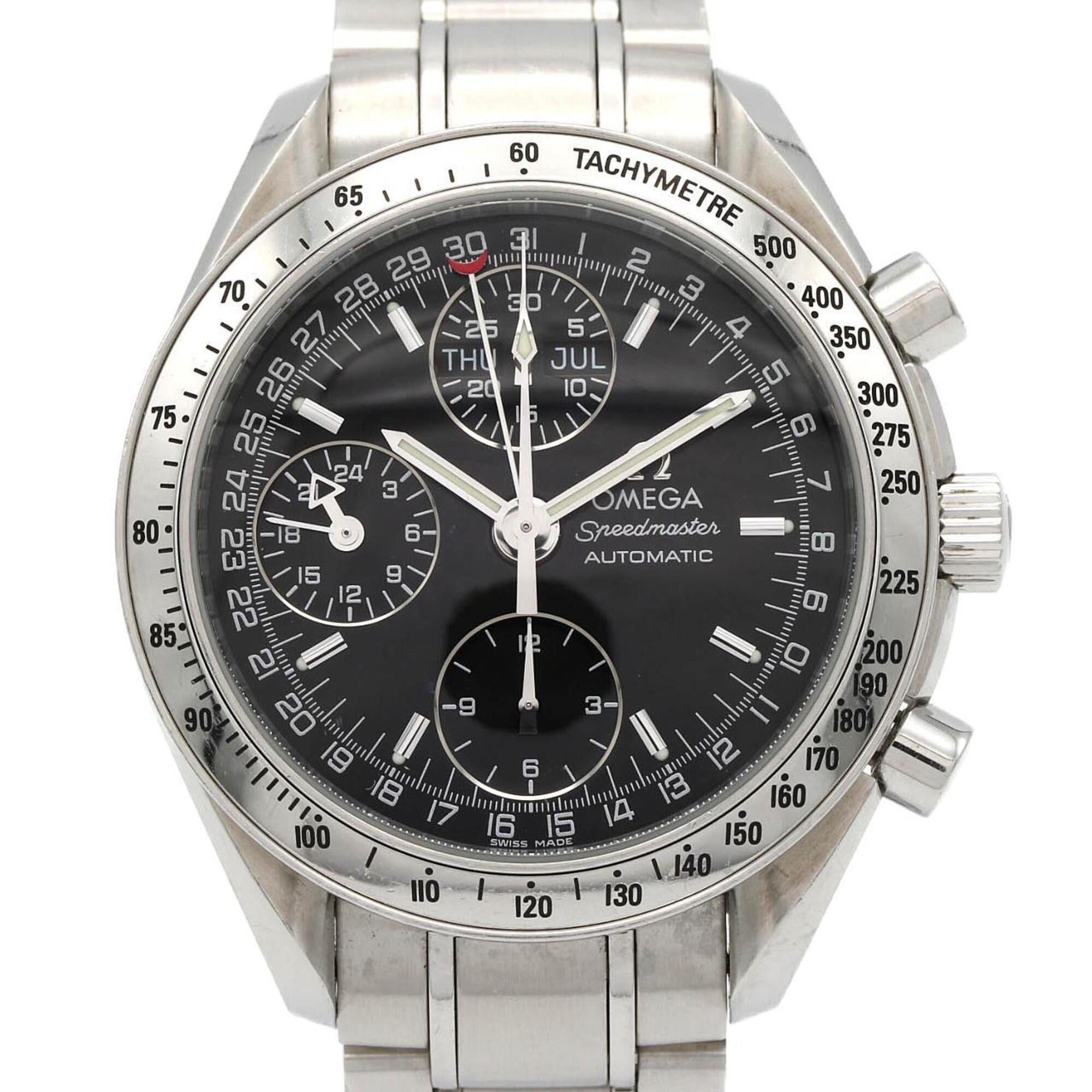 Omega Speedmaster Day-Date 3523.5 Black Dial 38mm Watch