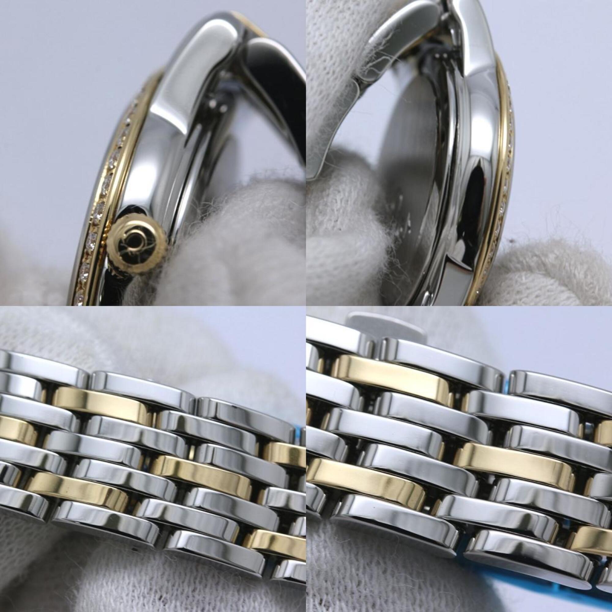 OMEGA De Ville Prestige Diamond Bezel 4375.71.00 Women's Watch K18YG xSS 40447