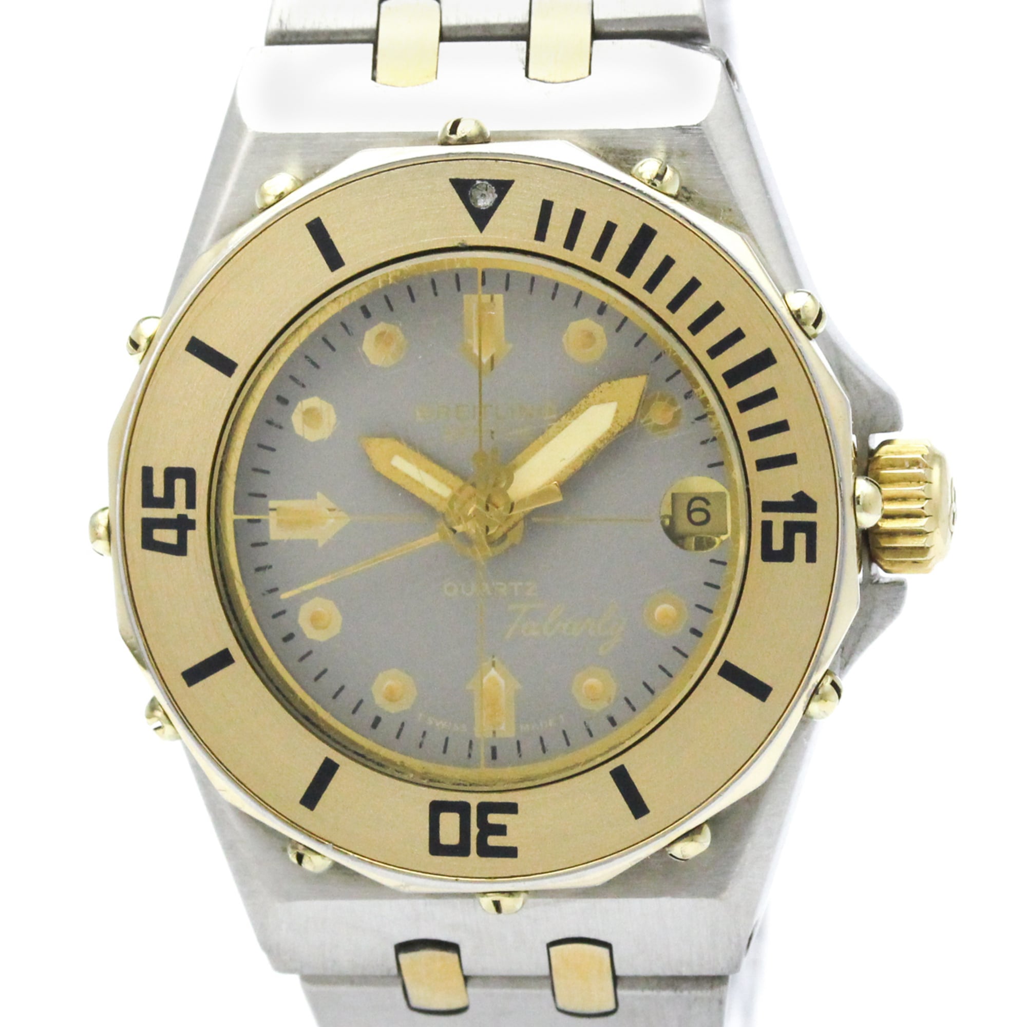 Breitling Tabarly 80790 Gray Dial 28mm Watch