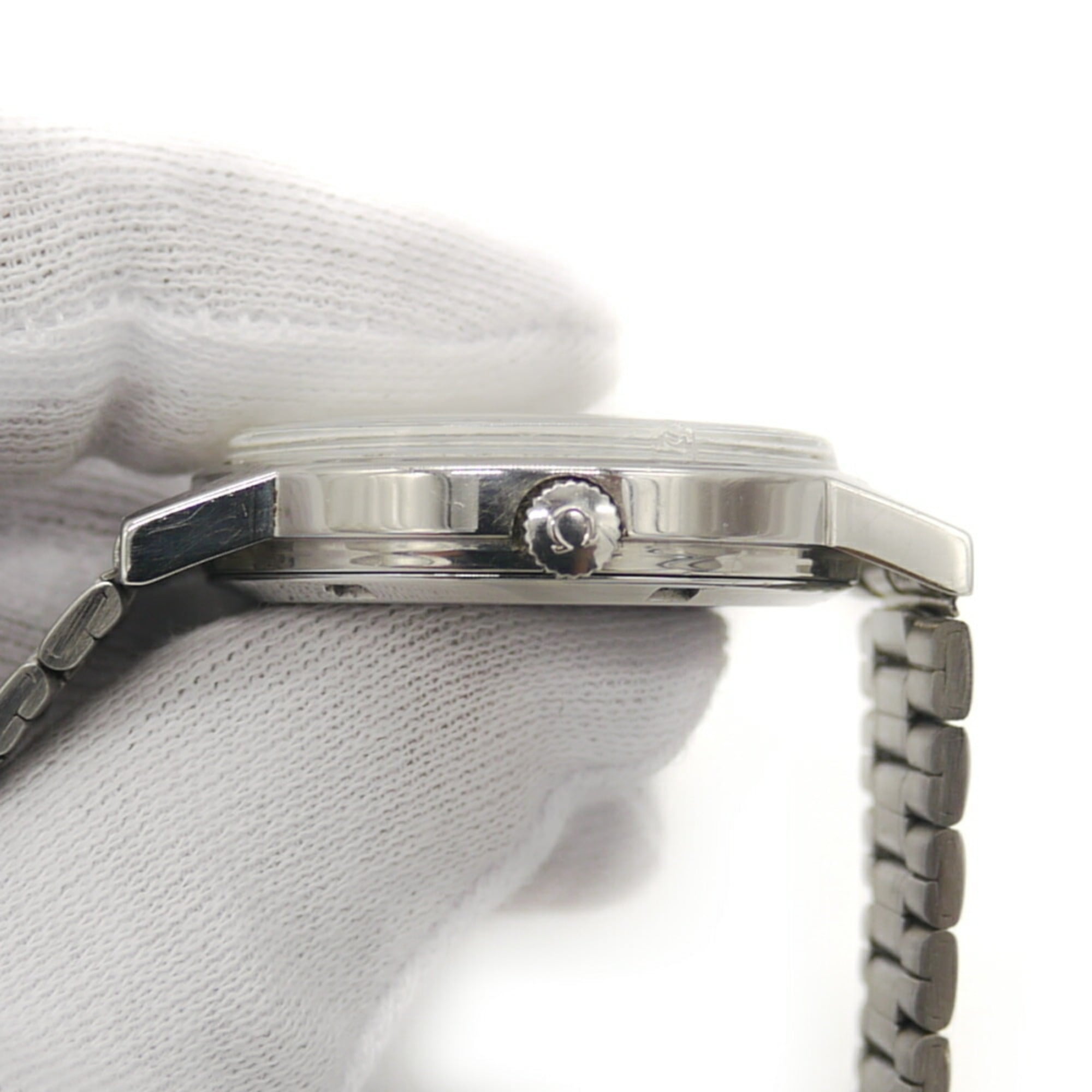 OMEGA Seamaster Uhr Handaufzug Silber Zifferblatt