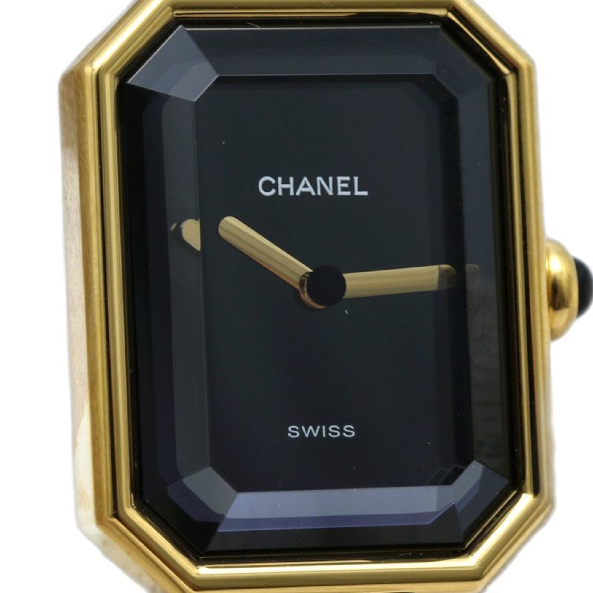Chanel Premiere H0001 483011003 Black Dial 20mm Watch