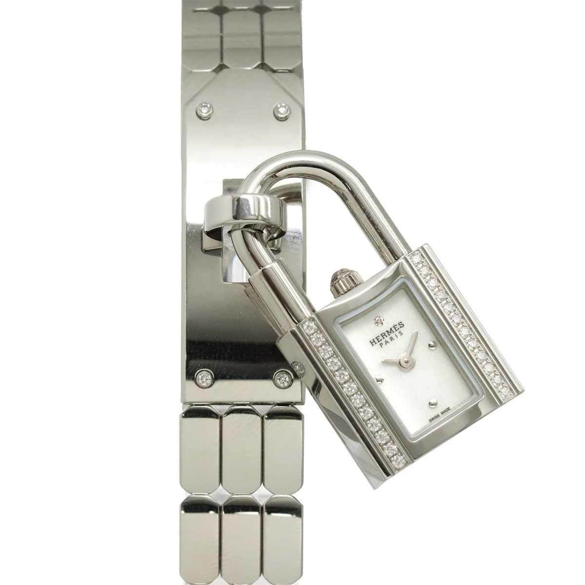 Hermes Kelly KE4 KE4.130b Weiß Zifferblatt 16 mm Uhr