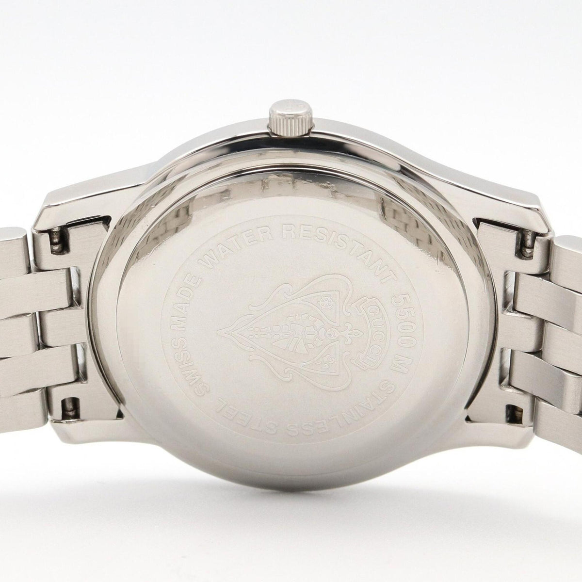 Gucci G-Class 5500M Silver Dial 35mm Watch