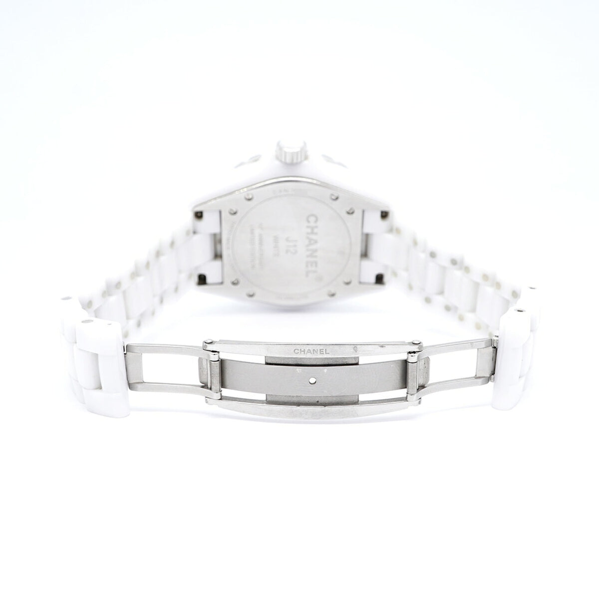 Chanel J12 White Phantom H3443 White Dial 39mm Watch