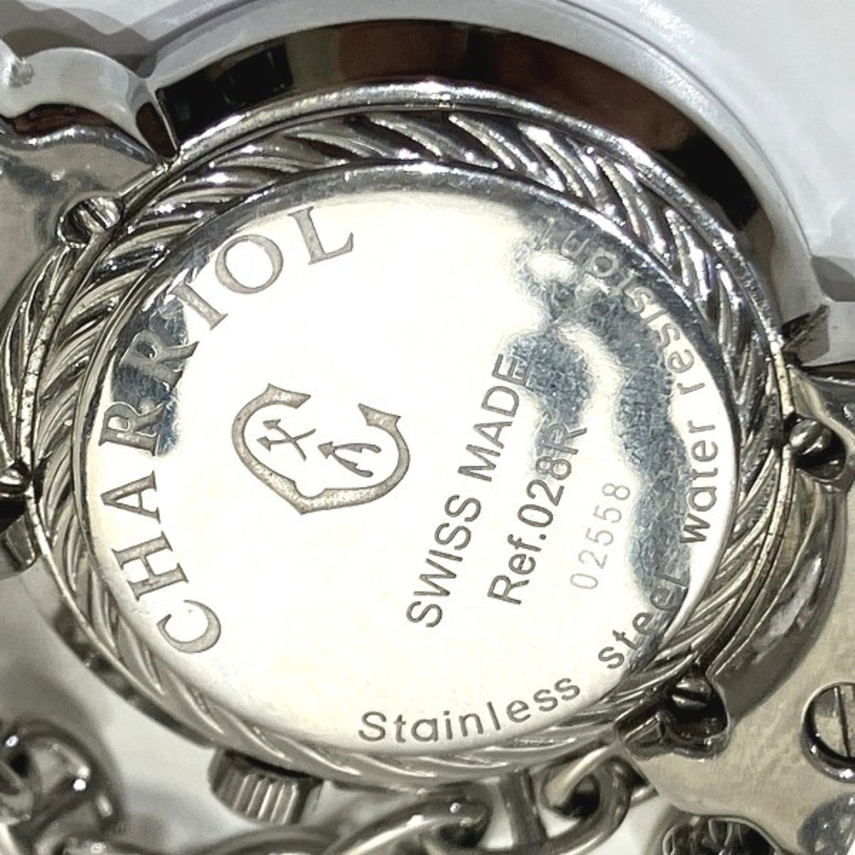 Montre Charriol Saint-Tropez 028R Rose avec cadran de 25 mm