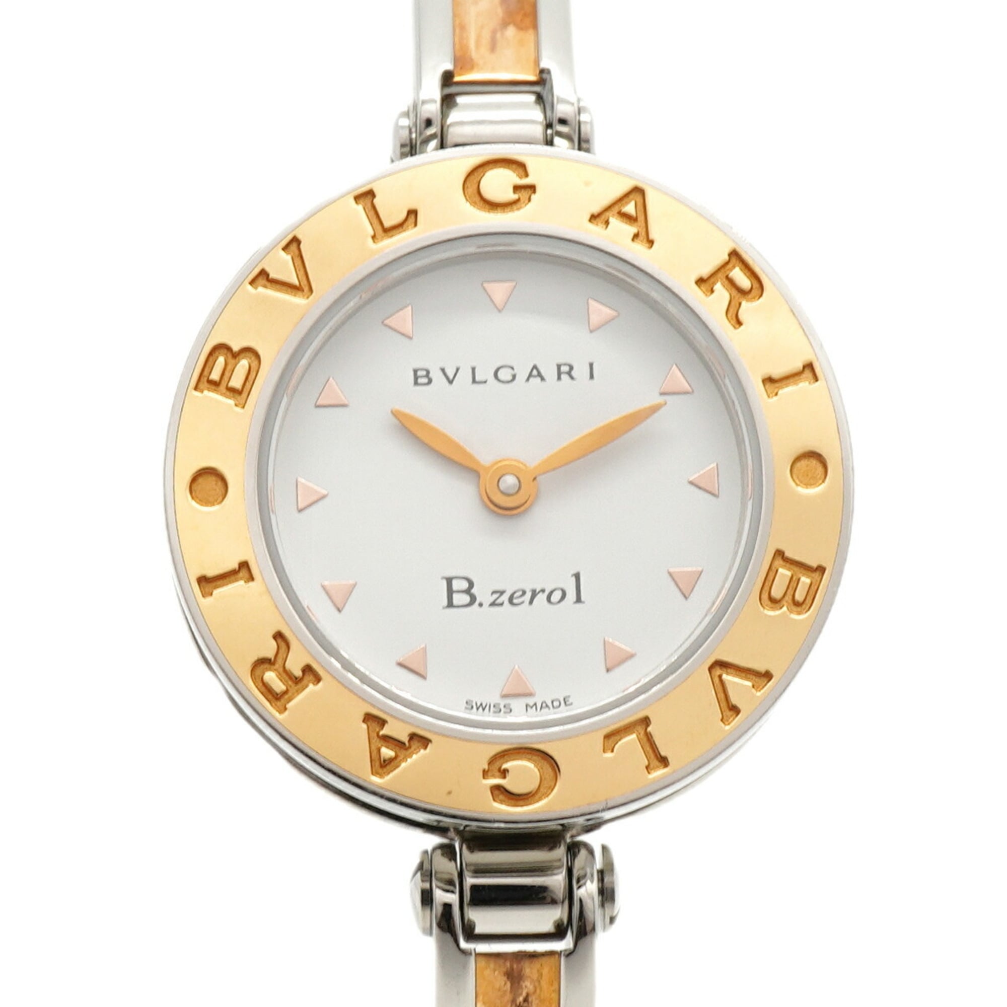 Bvlgari B.zero1 BZ22S White Dial Stainless steel 22mm Watch