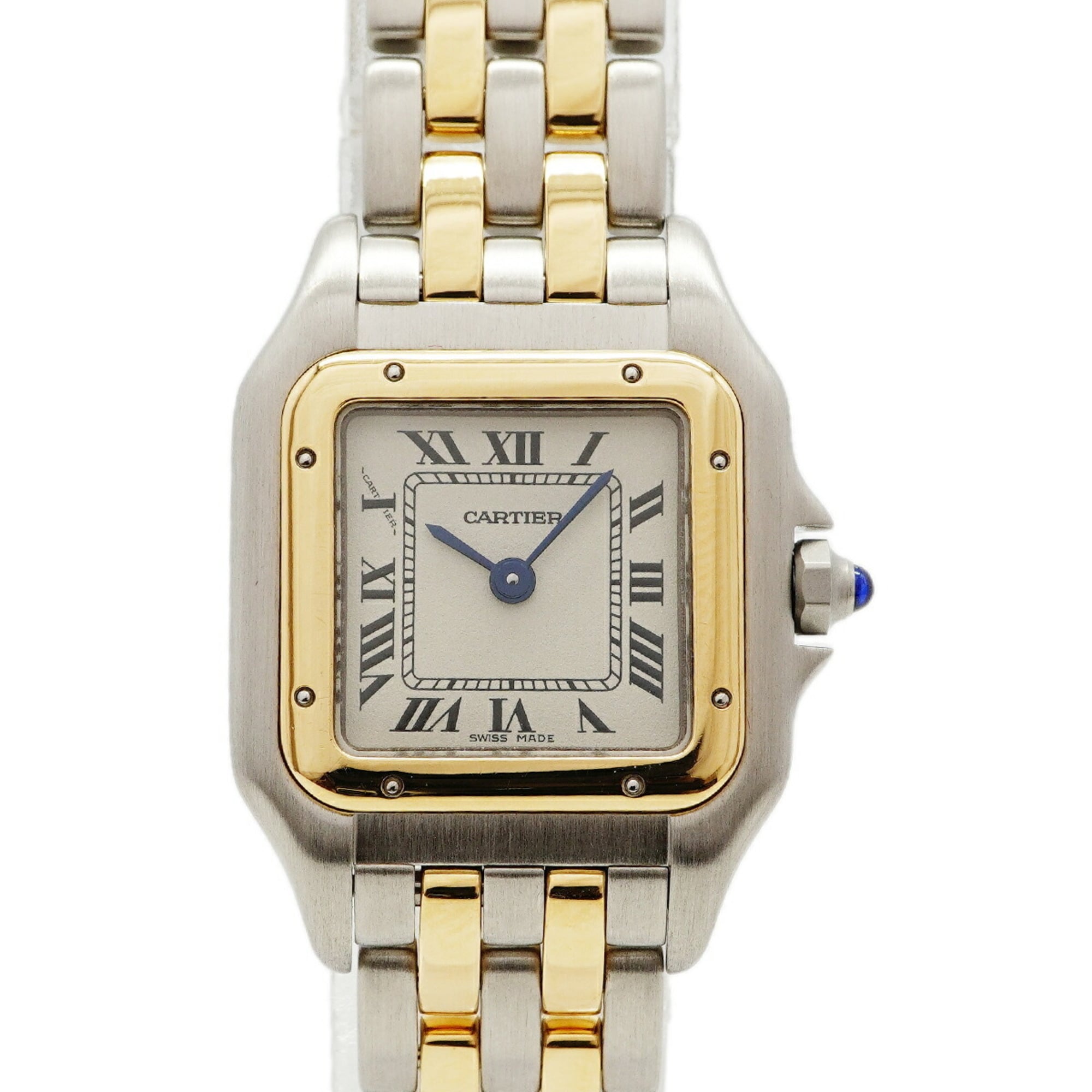 Cartier PanthÃ¨re SM 2-Row Two-Tone 84083242 Ivory Dial Wo