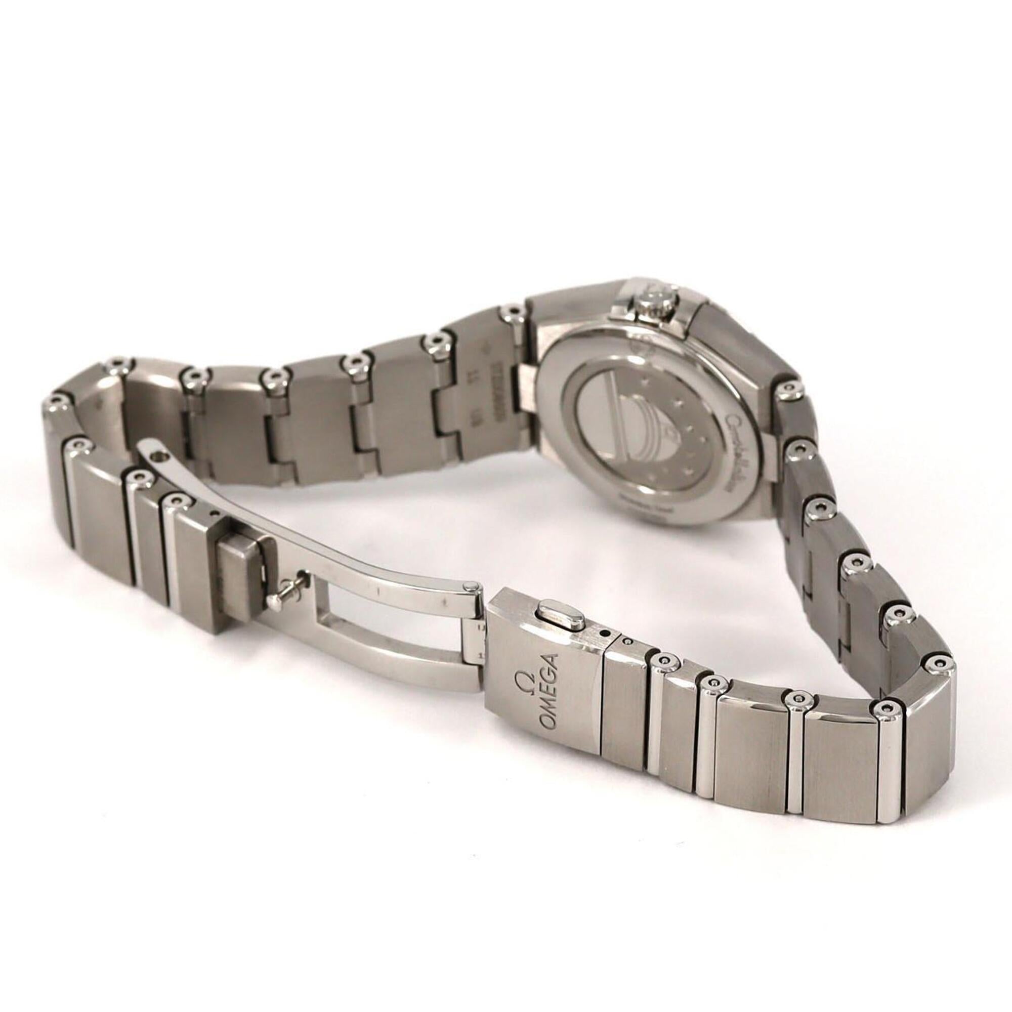 Montre Omega Constellation Manhattan Brush 131.10.25.60.02.001 en acier inoxydable Quartz