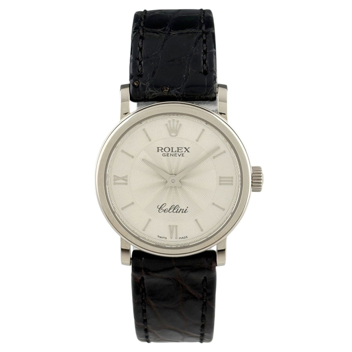 Rolex Cellini 6110/9 Silver Dial 25mm Watch