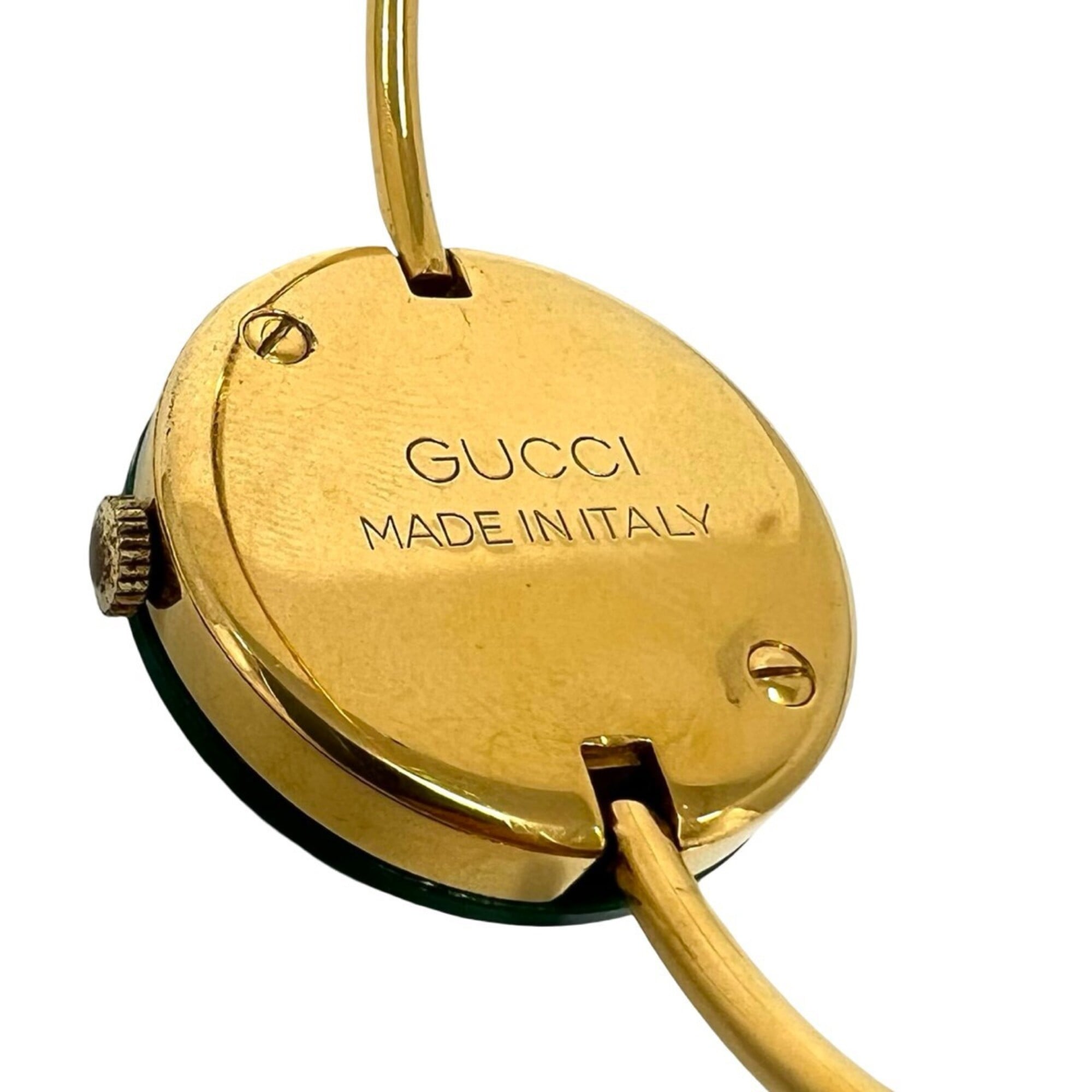 GUCCI Vintage Change Bezel Sherry Line GP Quartz Wrist Gold 28050