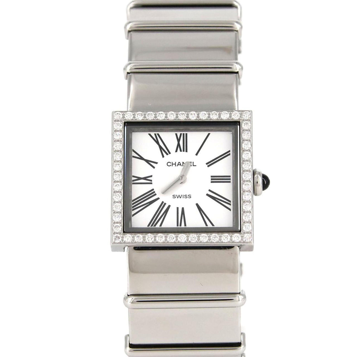 Chanel Mademoiselle D H0830 White Dial 22mm Watch